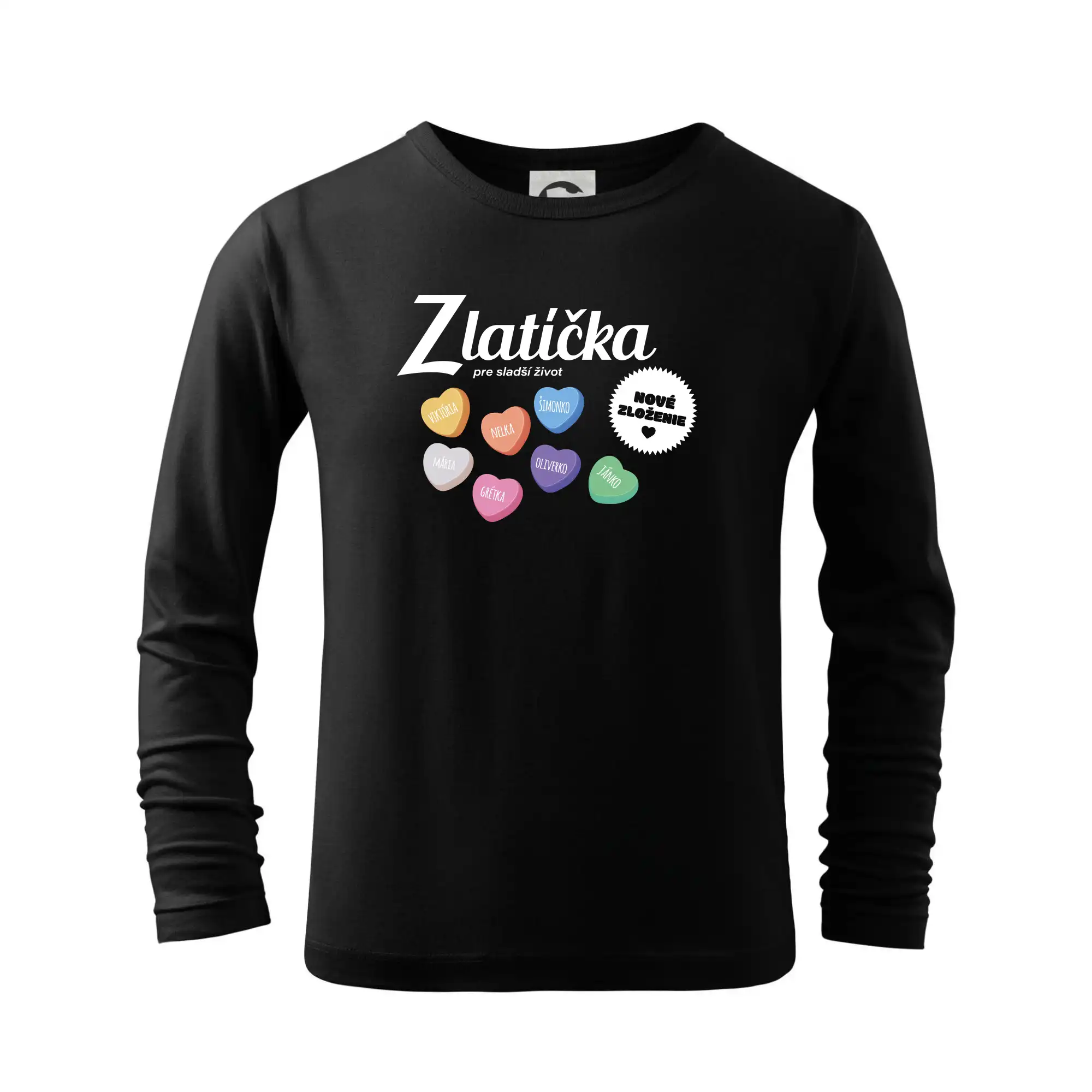 Rodinné tričká - Zlatíčka deti - Tričko detské Long Sleeve