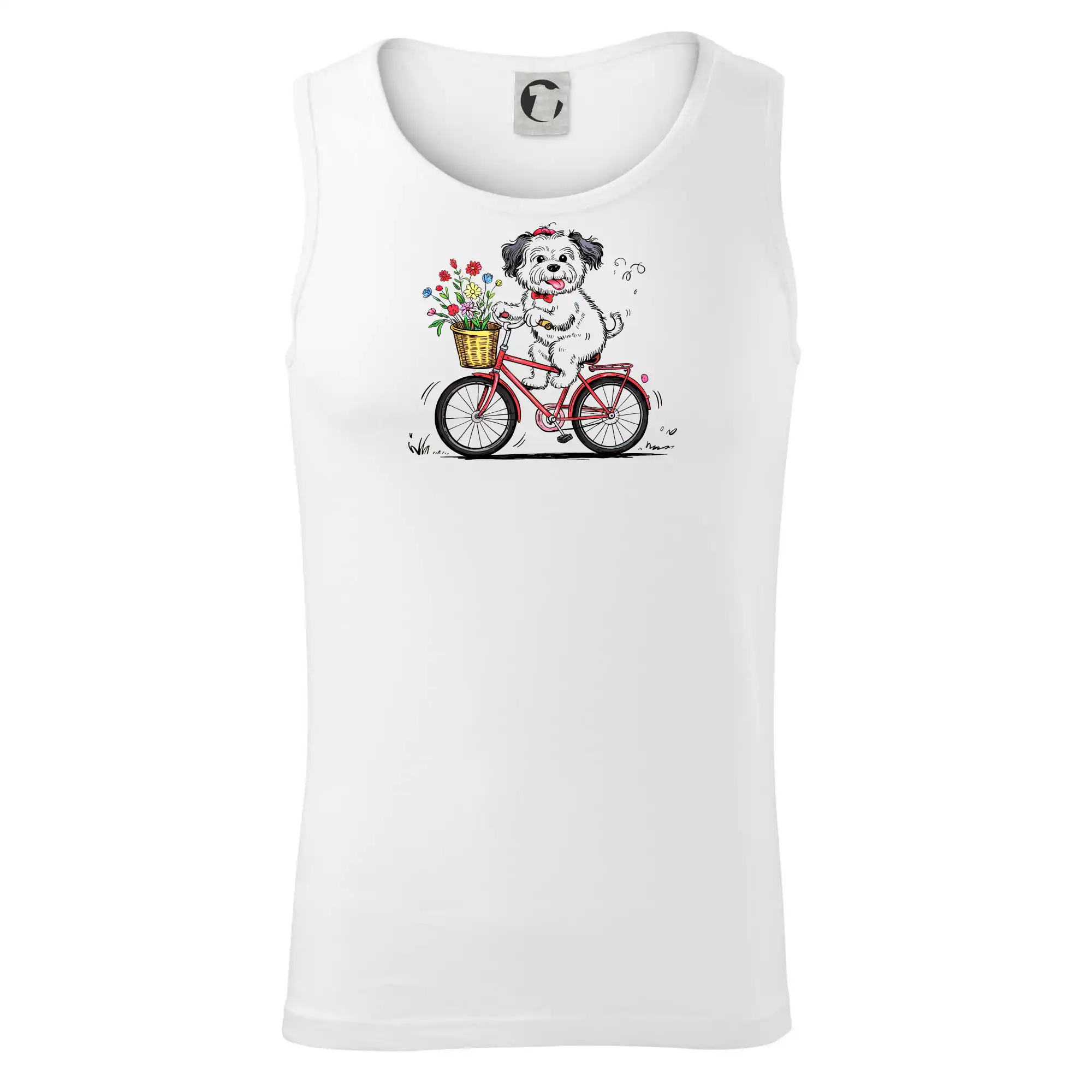 Ostatné psie plemená - Havanský psík na bicykli - Tielko pánske Core