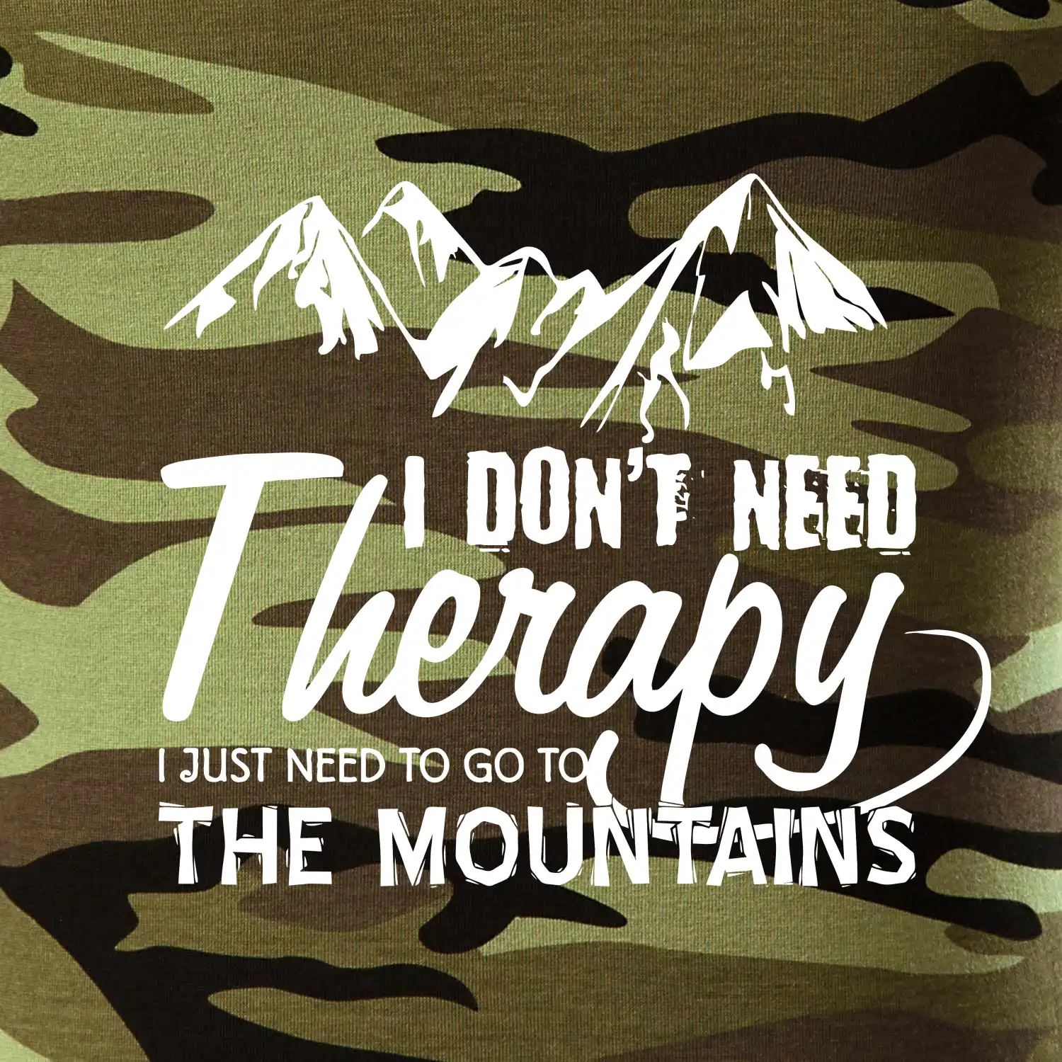 I dont need therapy - Mountains - Nepotřebuji terapii - Hory
