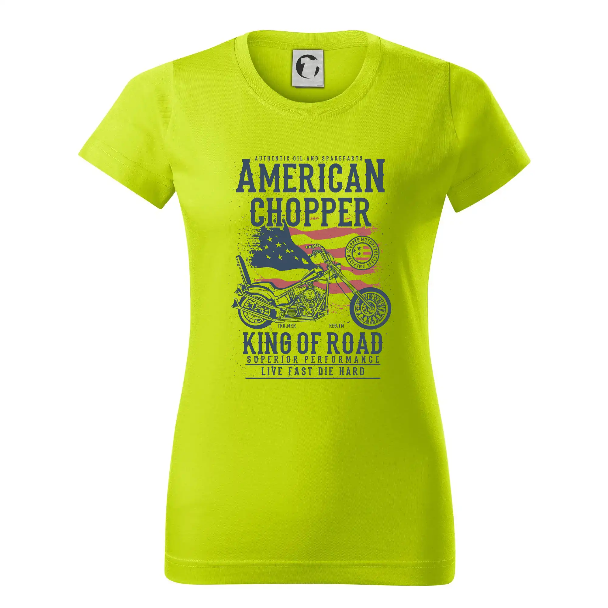American Chopper - Dámske tričko basic - ľahko voľnejšie a dlhšie