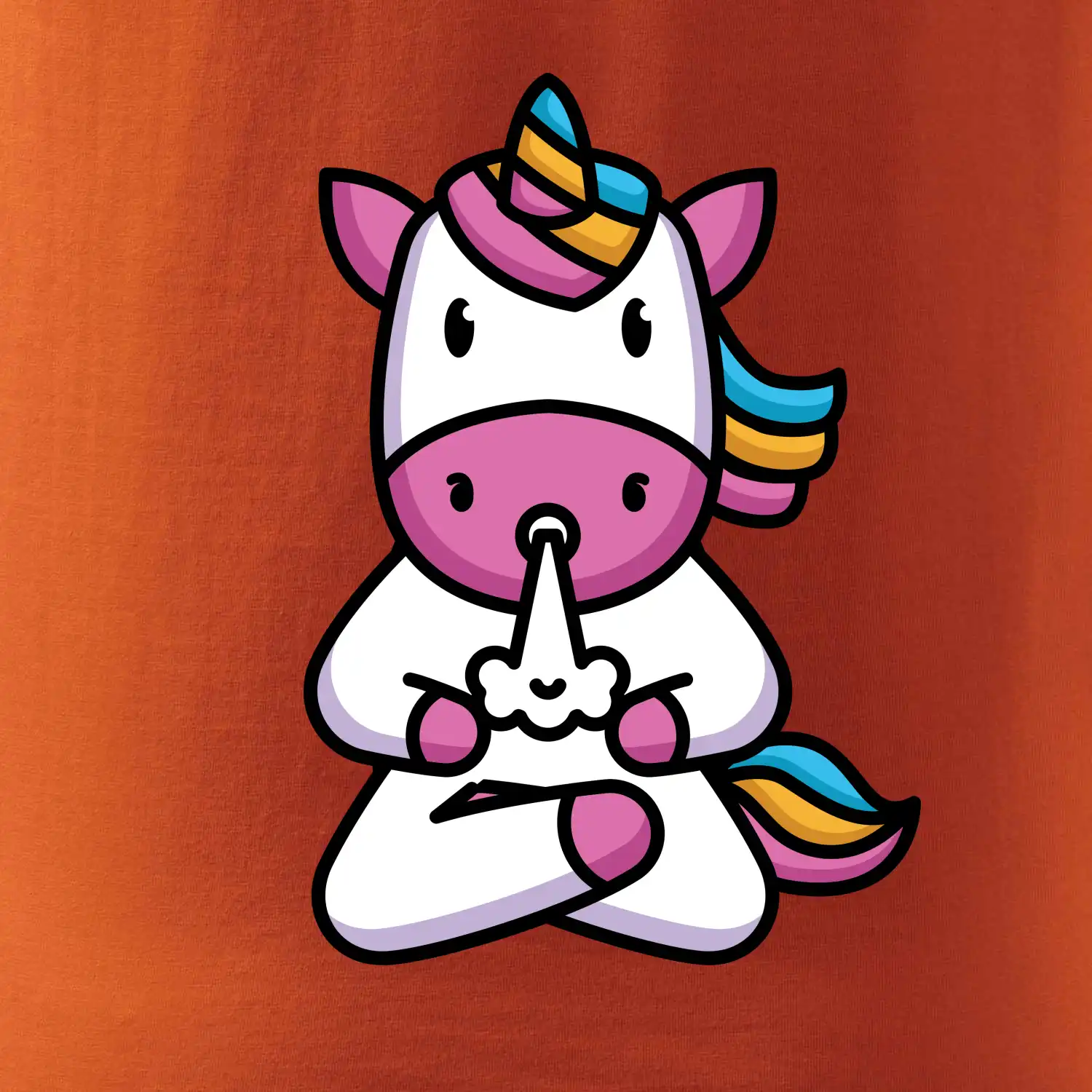 Yoga funící jednorožec