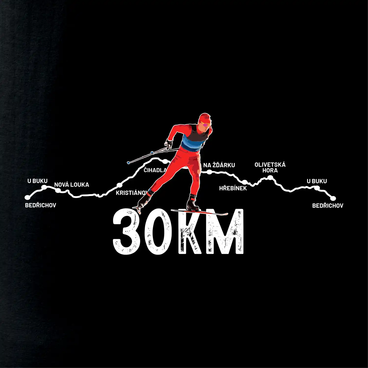 30km po Jizerkách