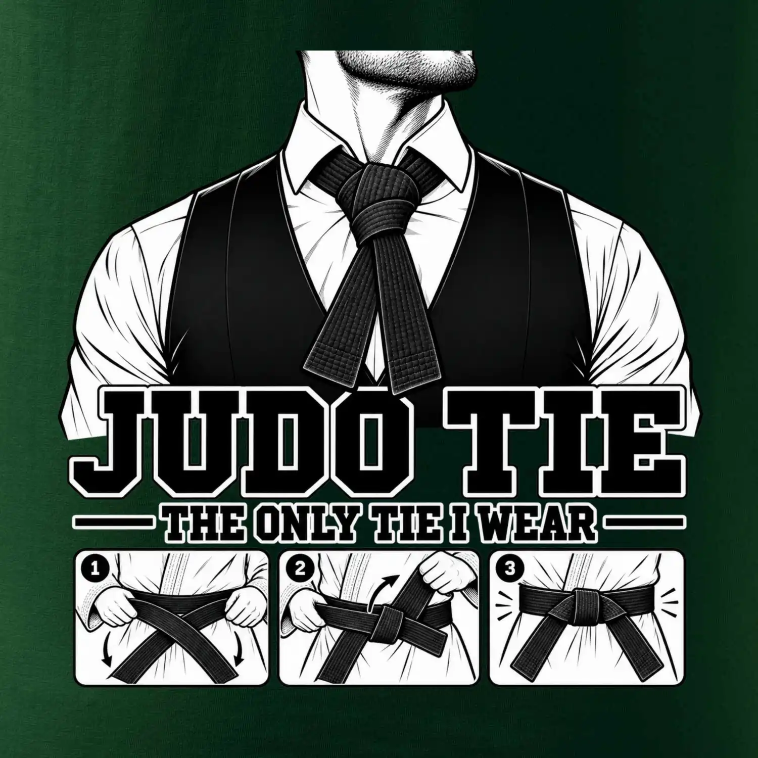 Judo tie jediná kravata