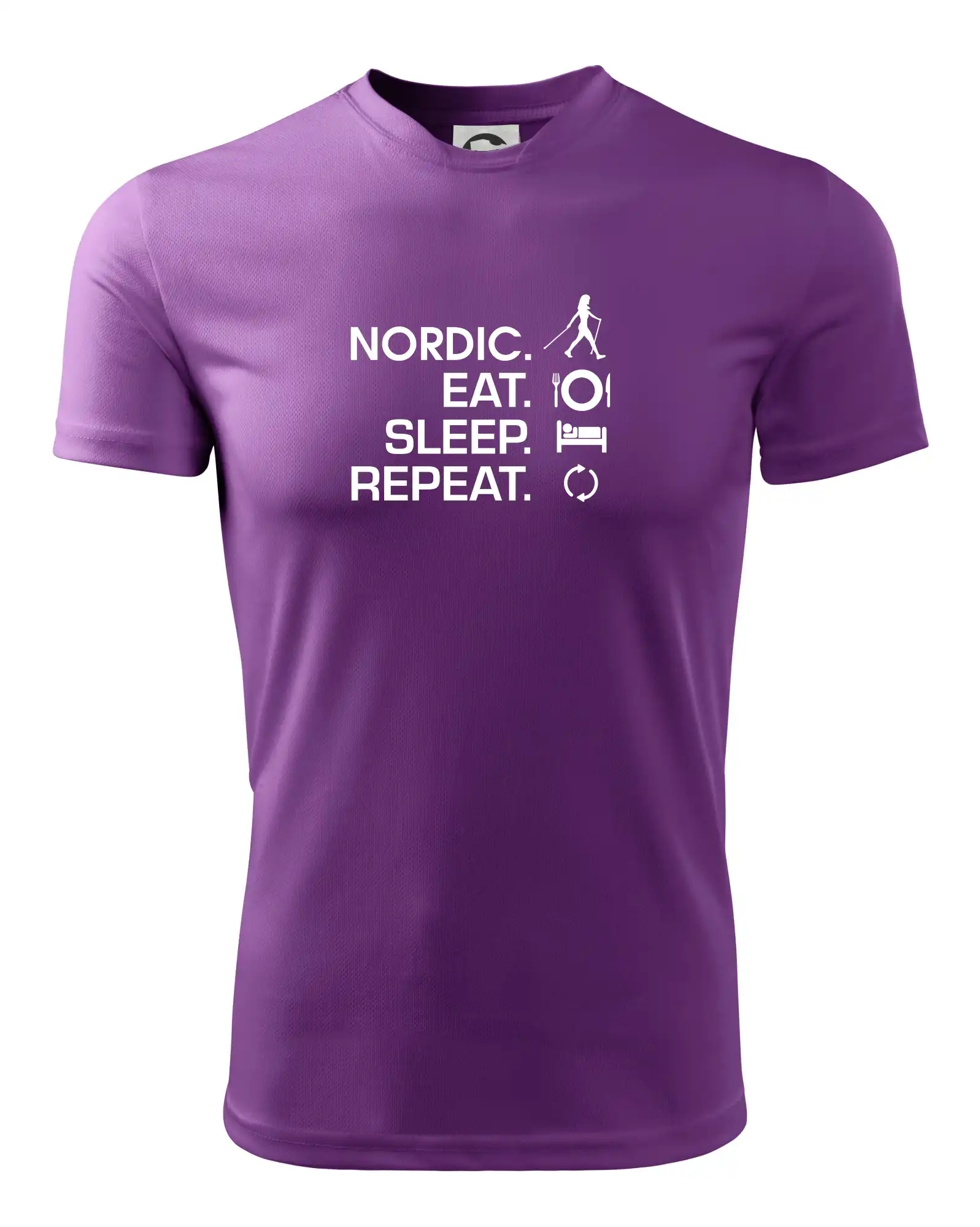 Nordic walking eat sleep