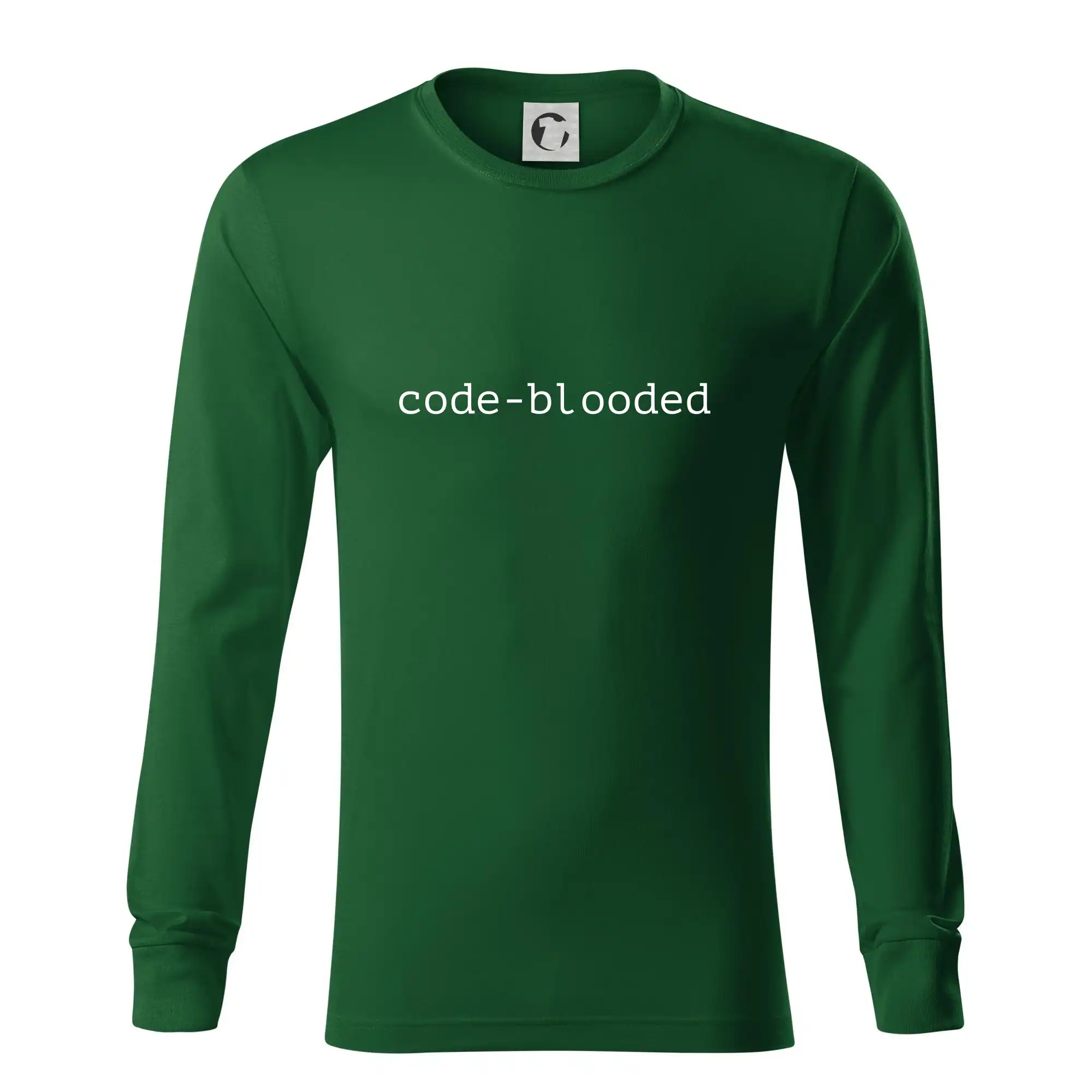 Tričká pre ajťákov - Code blooded - Tričko s dlhým rukávom LS R05