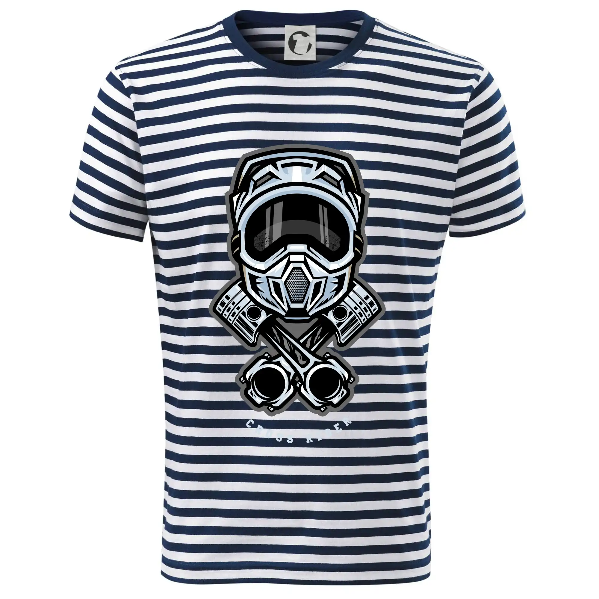 Motocross tričká - Cross rider piesty helma - Dětské triko na vodu