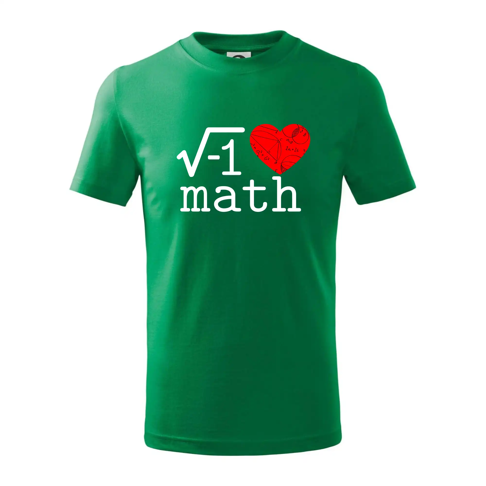 Vtipné tričká pre matematiky - I love math - Tričko detské bavlnené