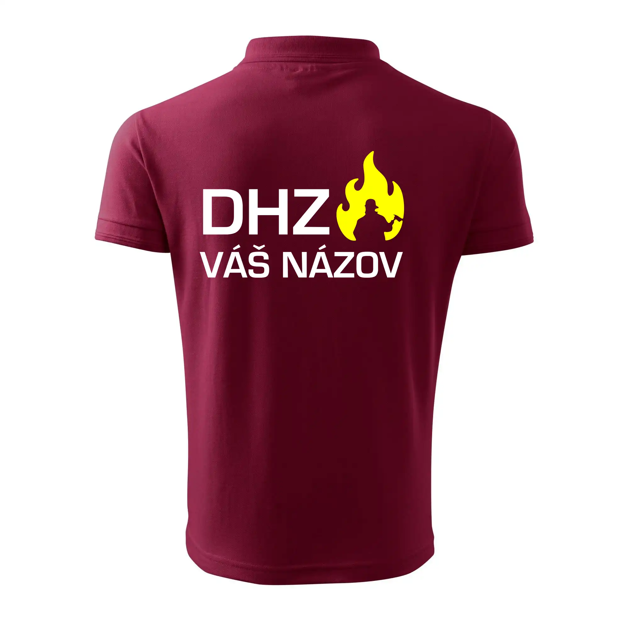 DHZ - Váš názov - FLUO + Reflexná potlač