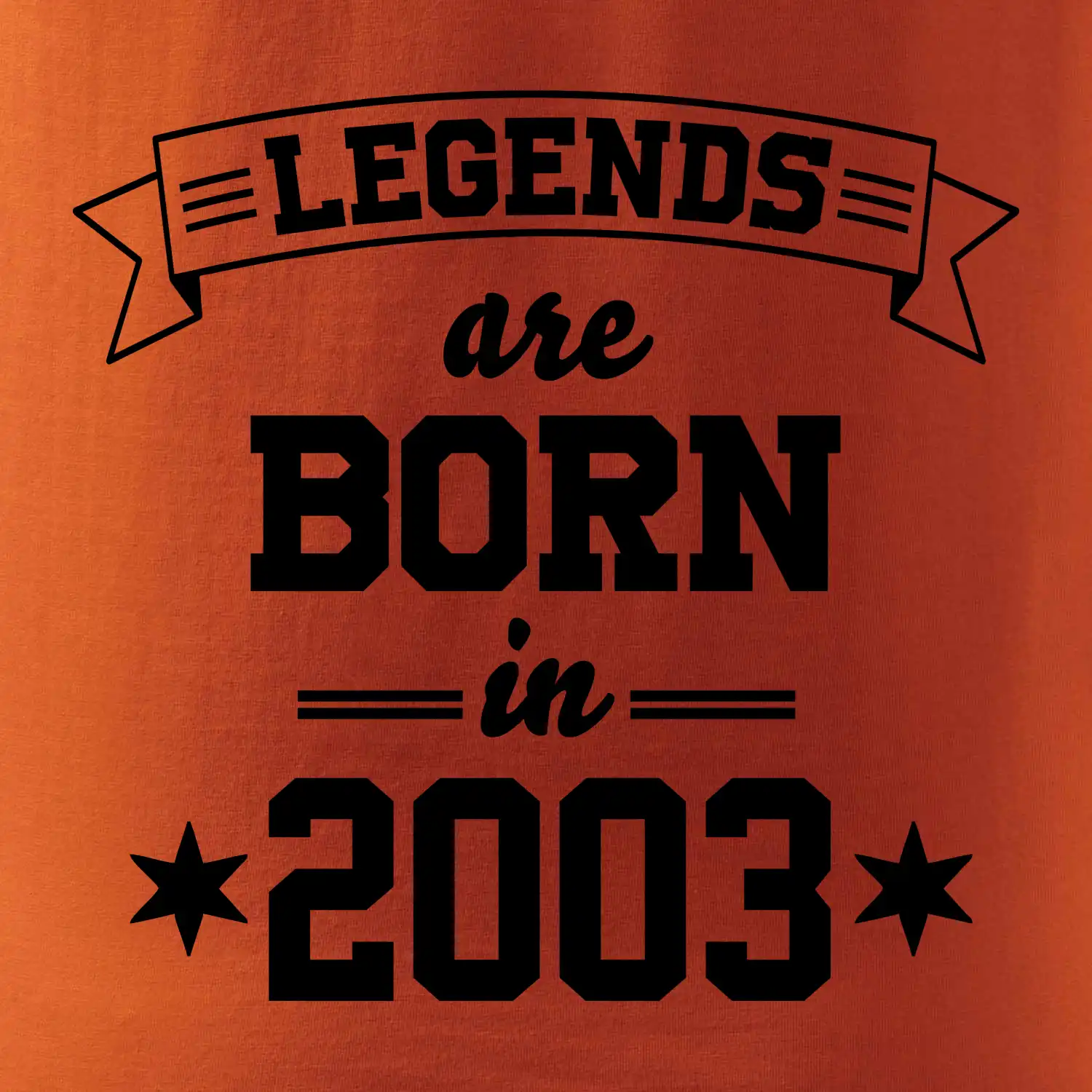 Legends are born in 2003