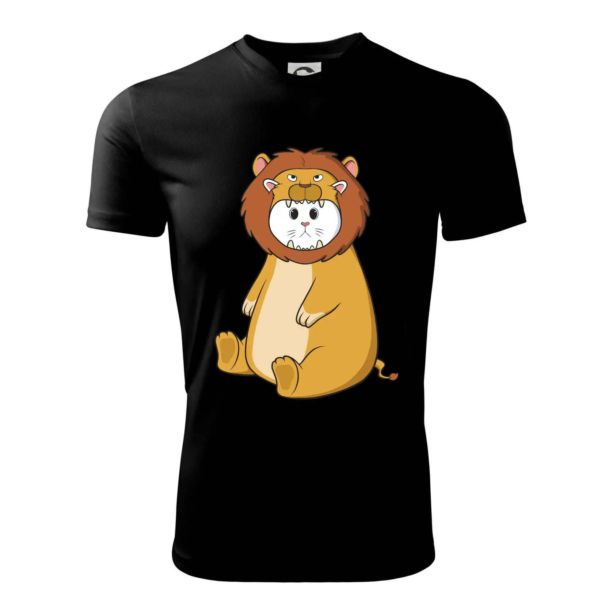 Kočka v převleku lva