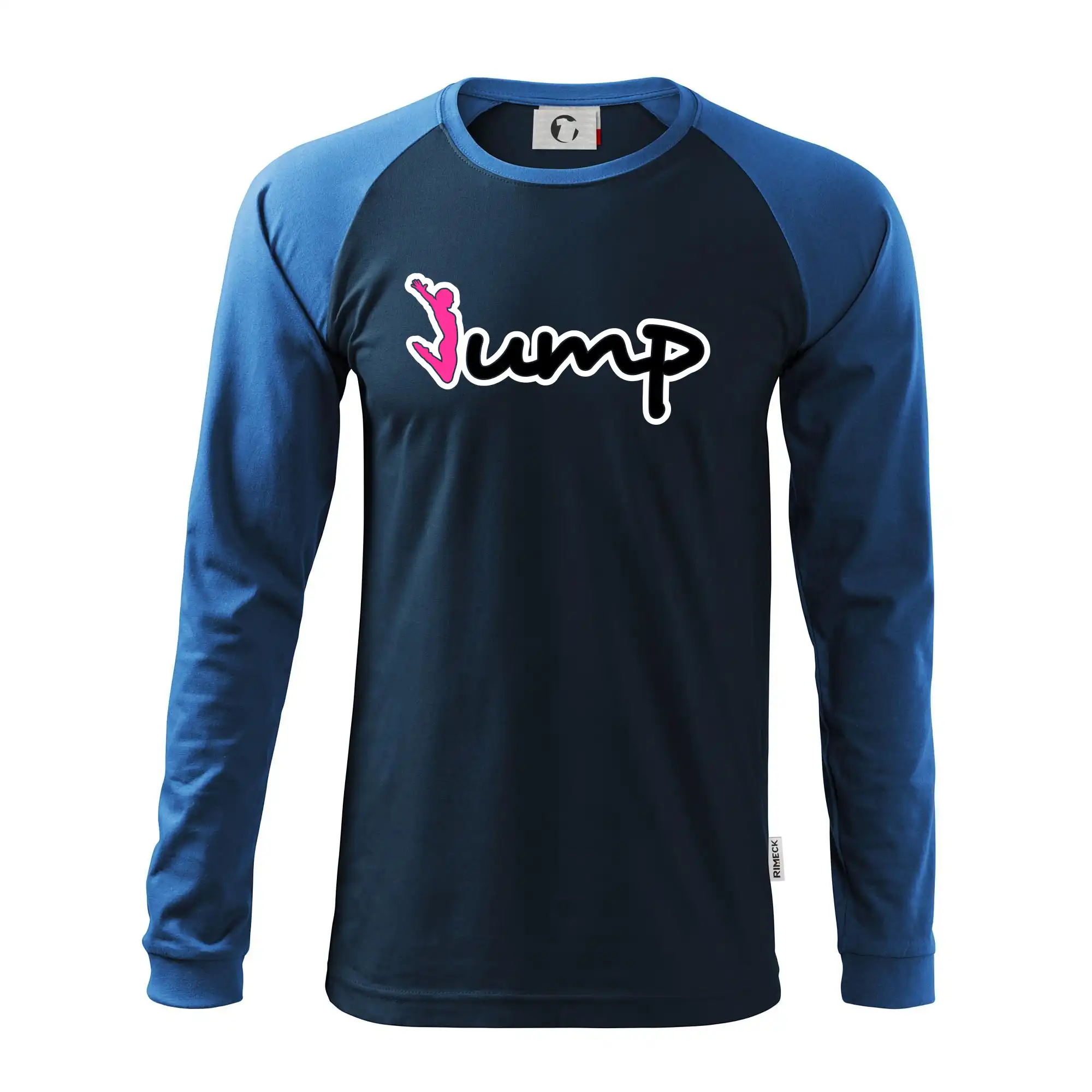 Jump - nápis a panáček