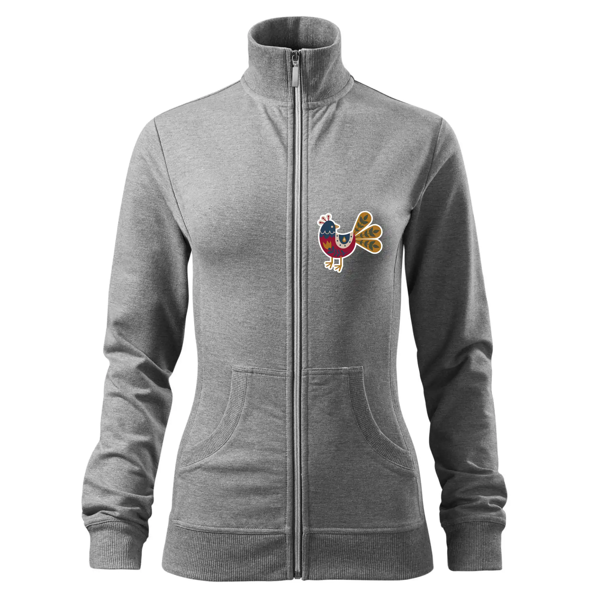 Folklor na prsu slepice