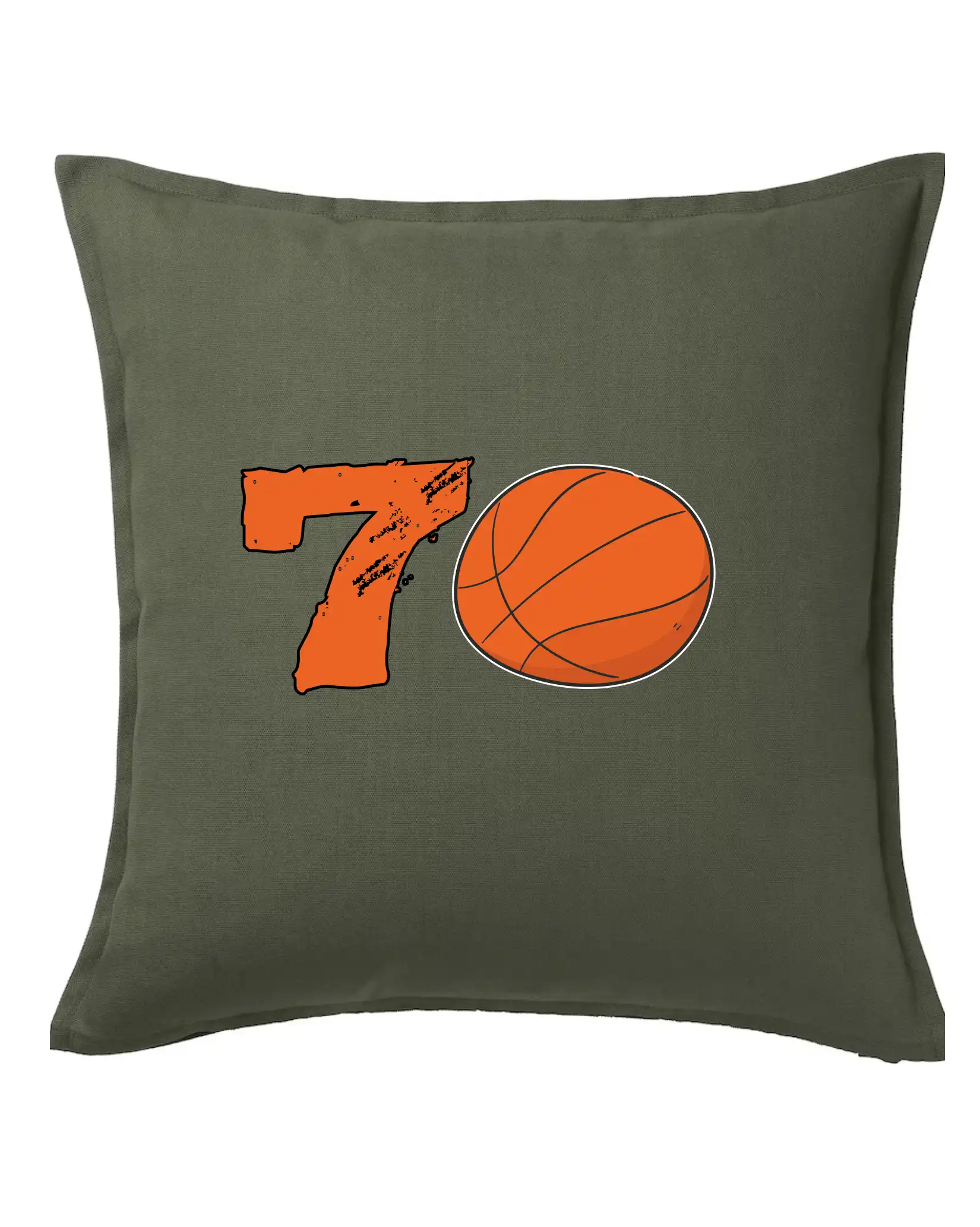 Basketbalová tričká - Basketball okrúhle narodeniny 70 - Vankúš 50x50
