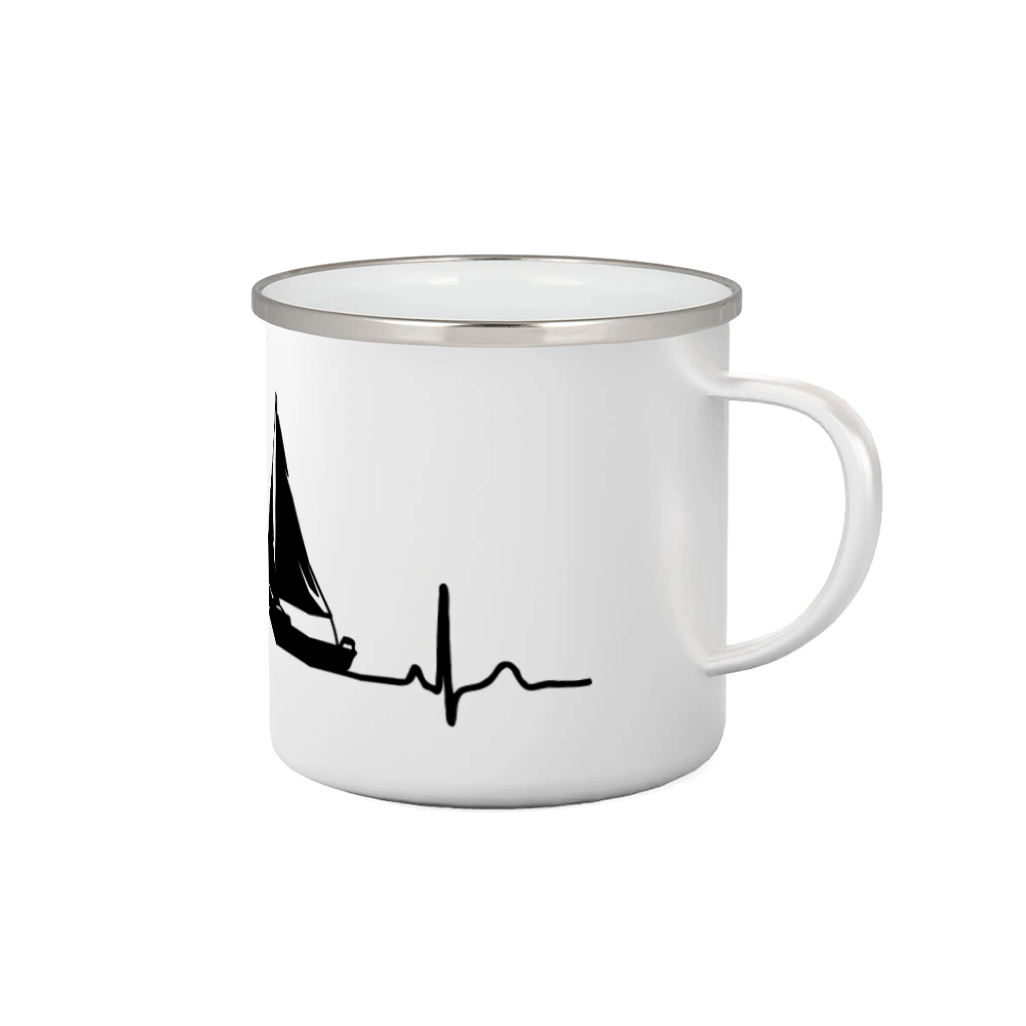 Vodácke tričká - EKG plachetnica - Plecháčik