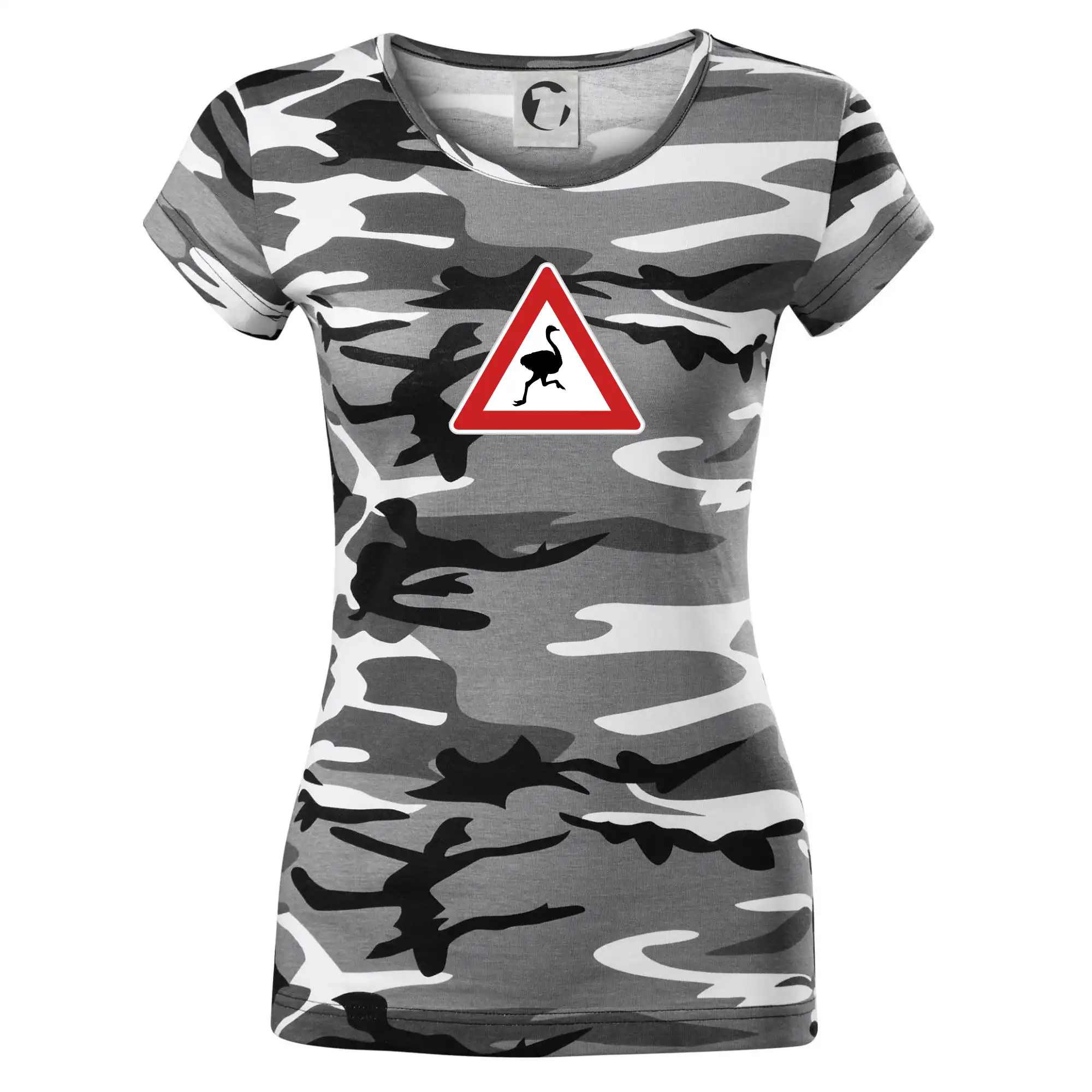 Dopravní značka - Pozor pštros