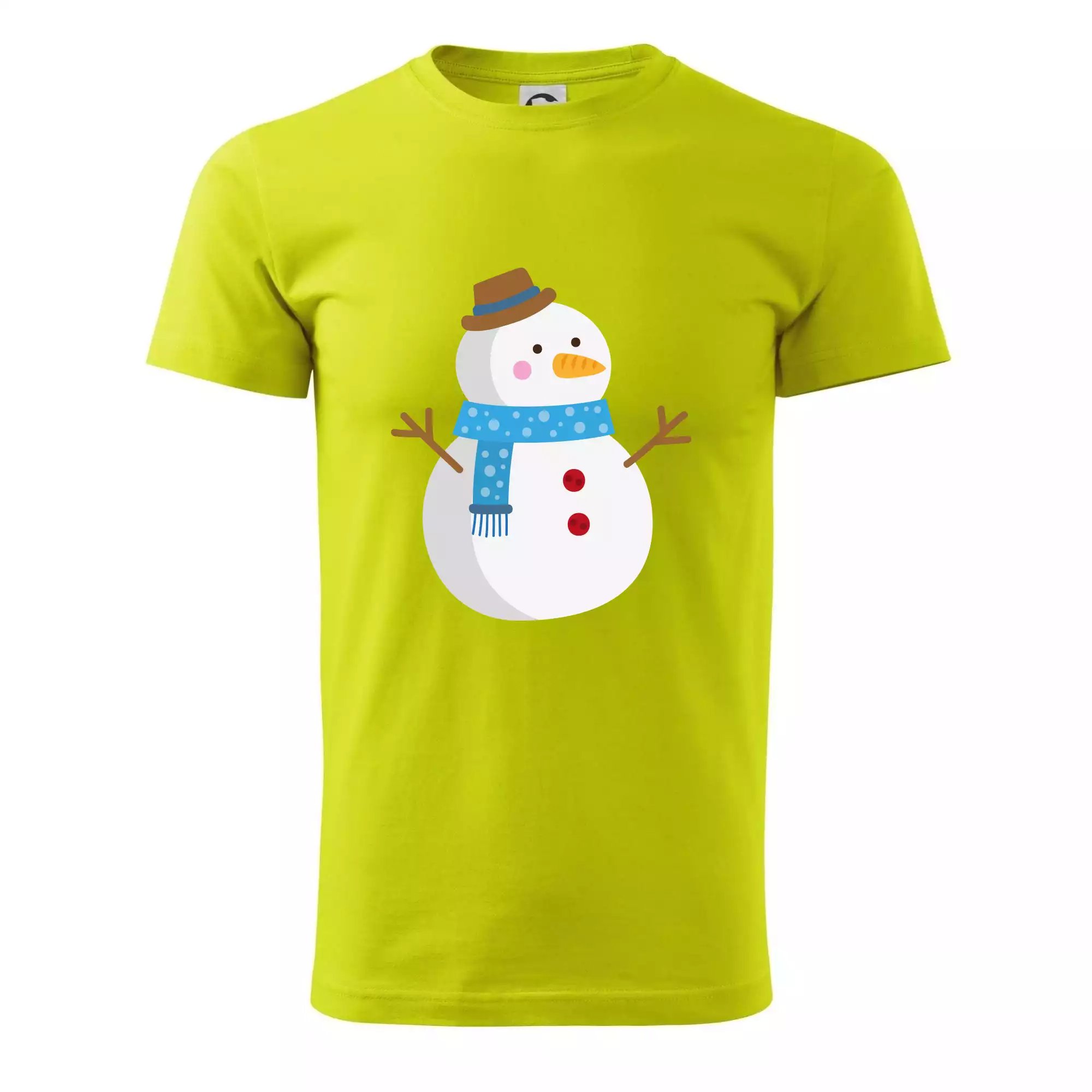 Sněhulák se šálou