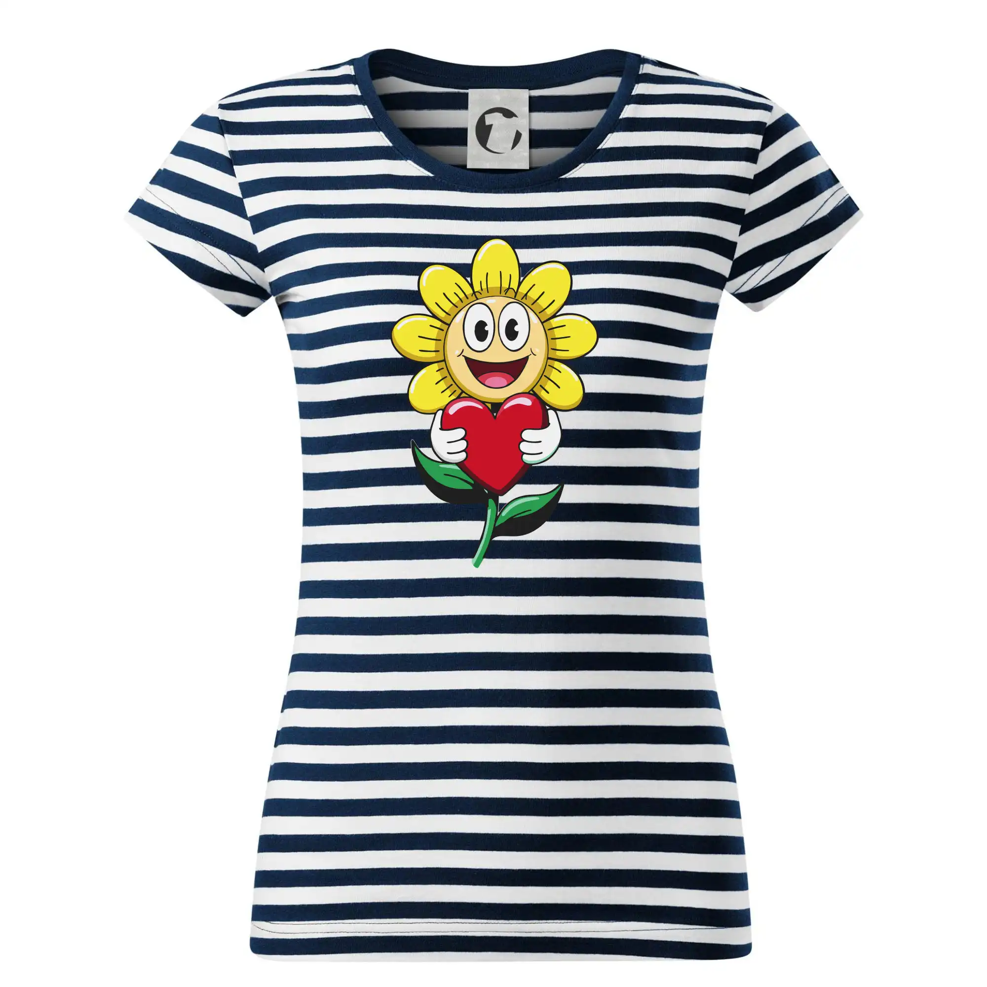 Tričká pre zamilovaných - Parové tričko - Včela a kvetina - Tričko na vodu