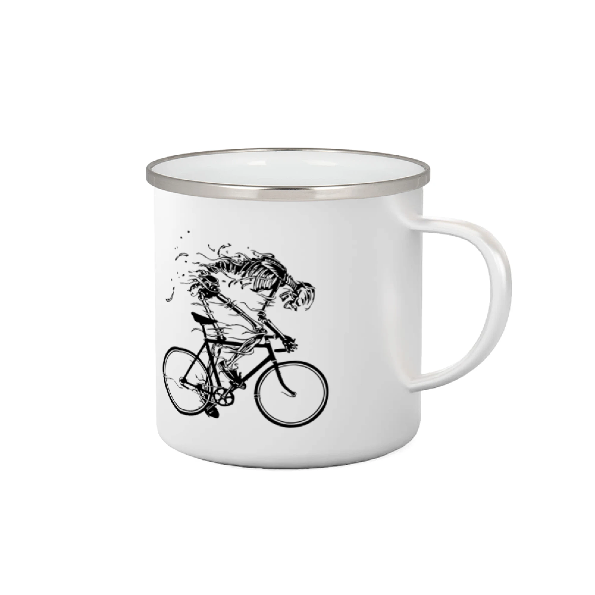 Tričko ako darček pre cyklistu - Gravel Bike - kostra - Plecháčik