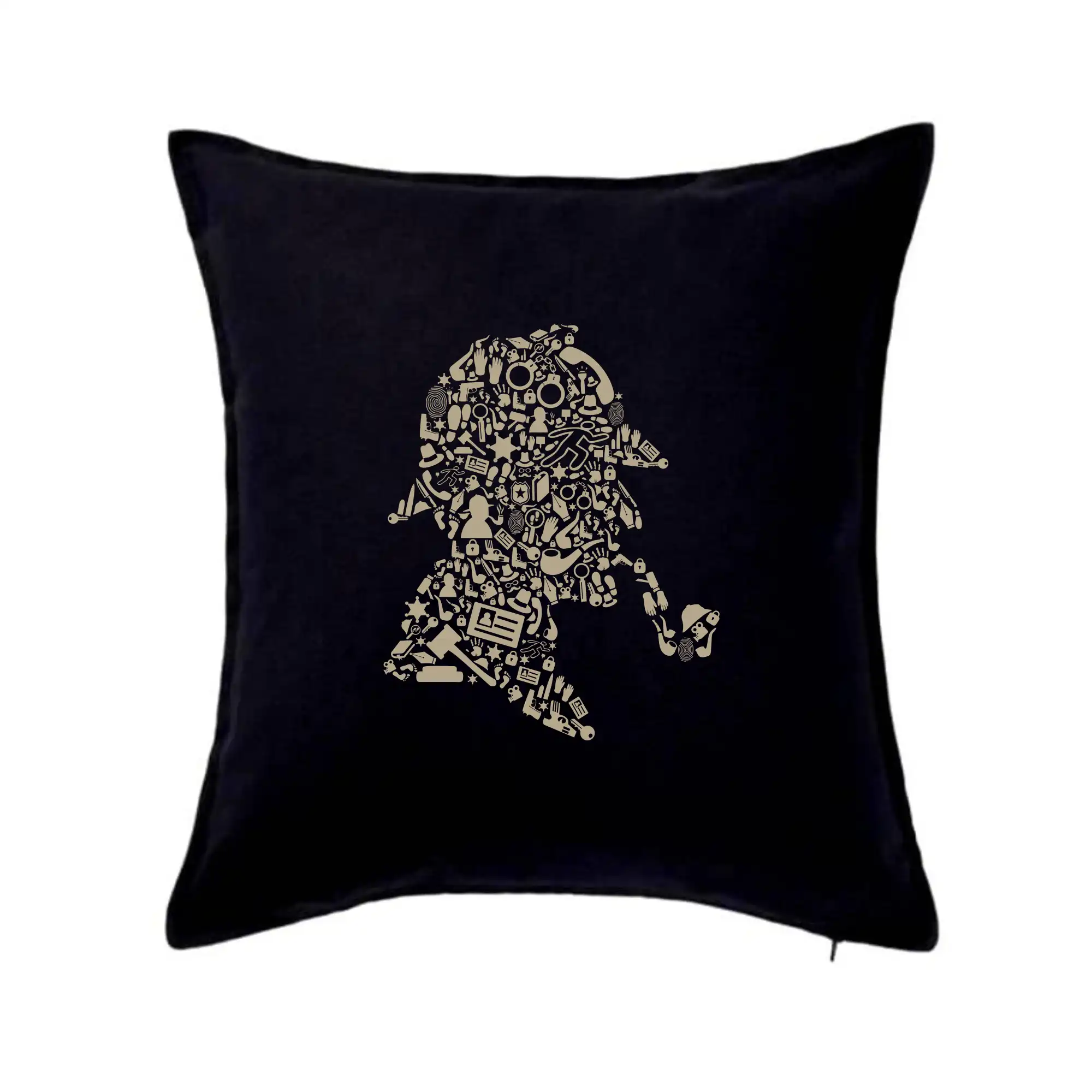Filmové tričká - Sherlock Holmes ikony - Vankúš 50x50