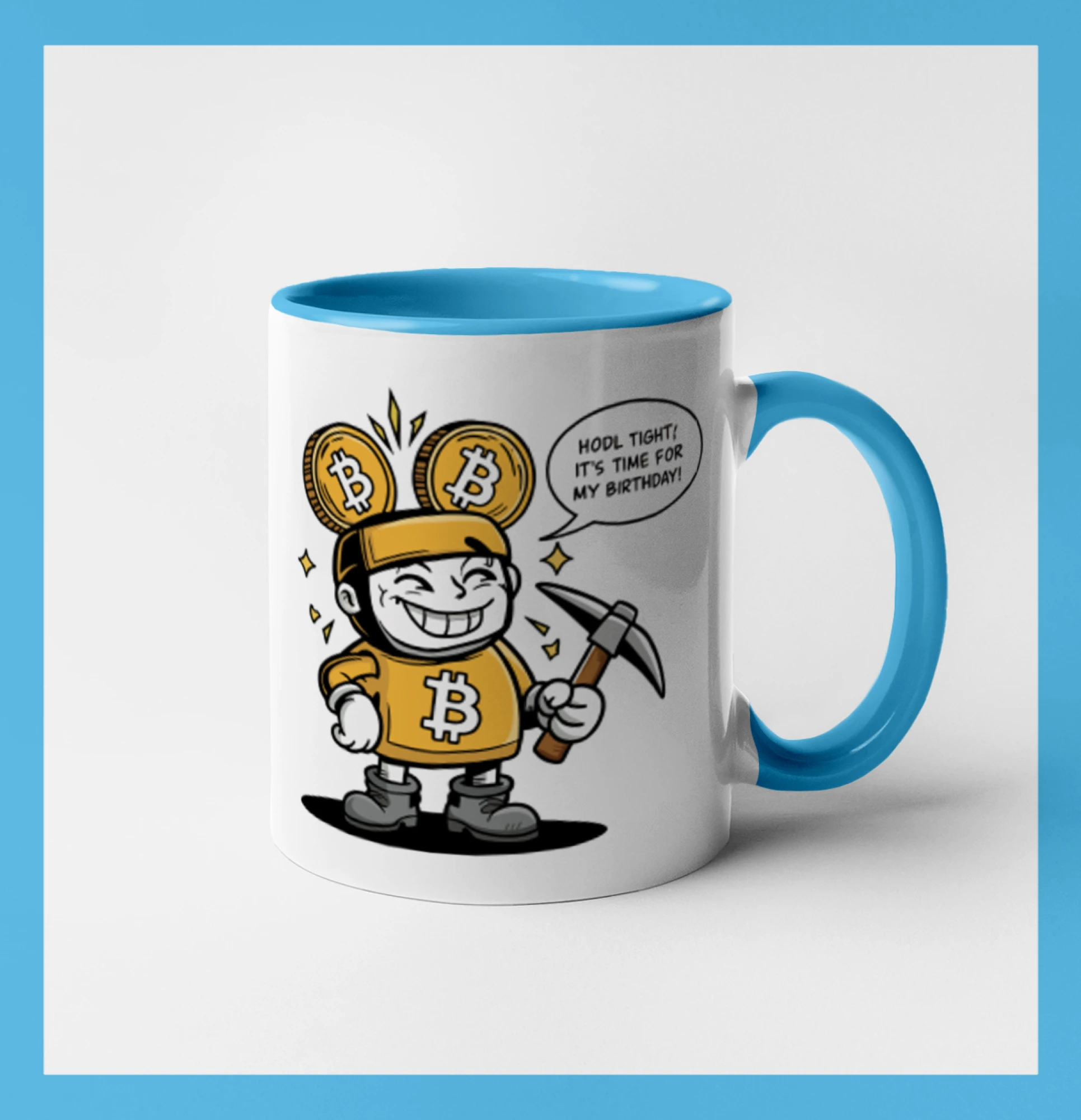 Hodl tight, it's time for my birthday! Hodl tight, it's time for my birthday!