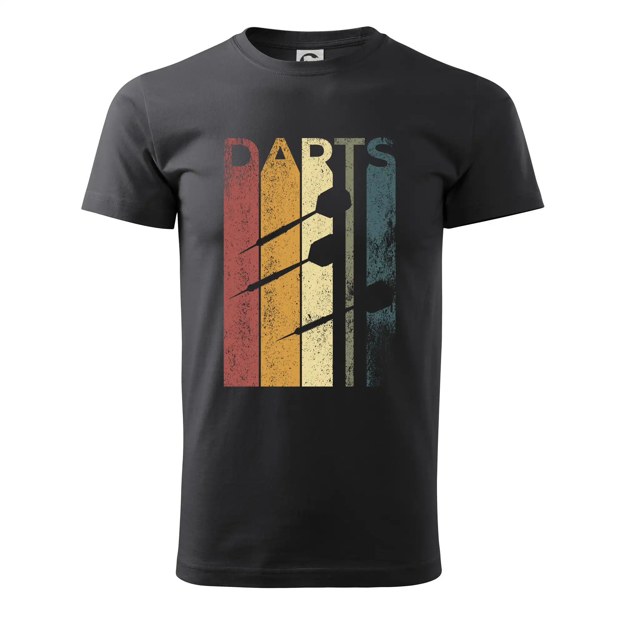 Tričko na šípky - Darts vintage - Klasické pánske tričko vyššej gramáže