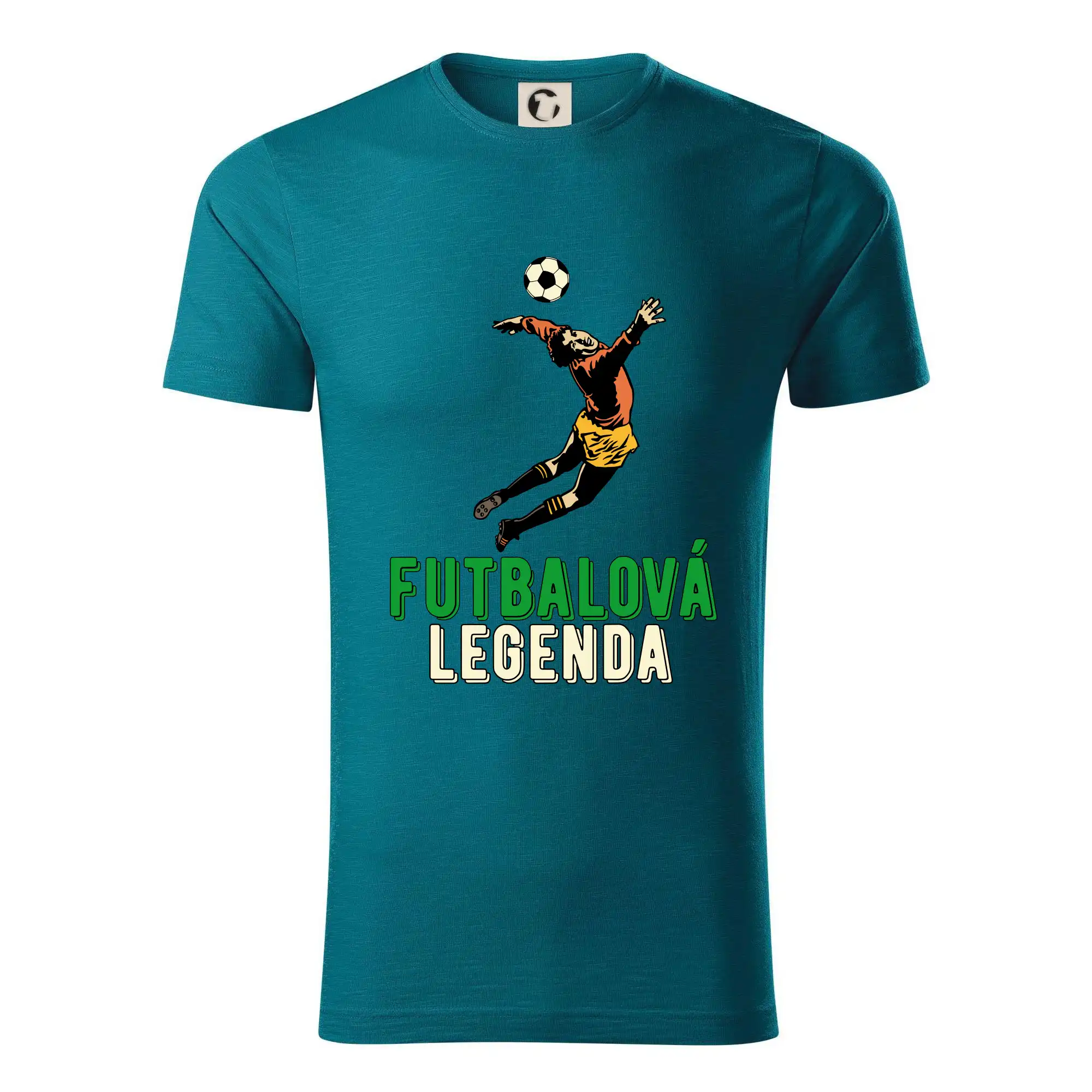 Tričká pre futbalistov - Futbalová legenda brankár - Tričko z organickej bavlny