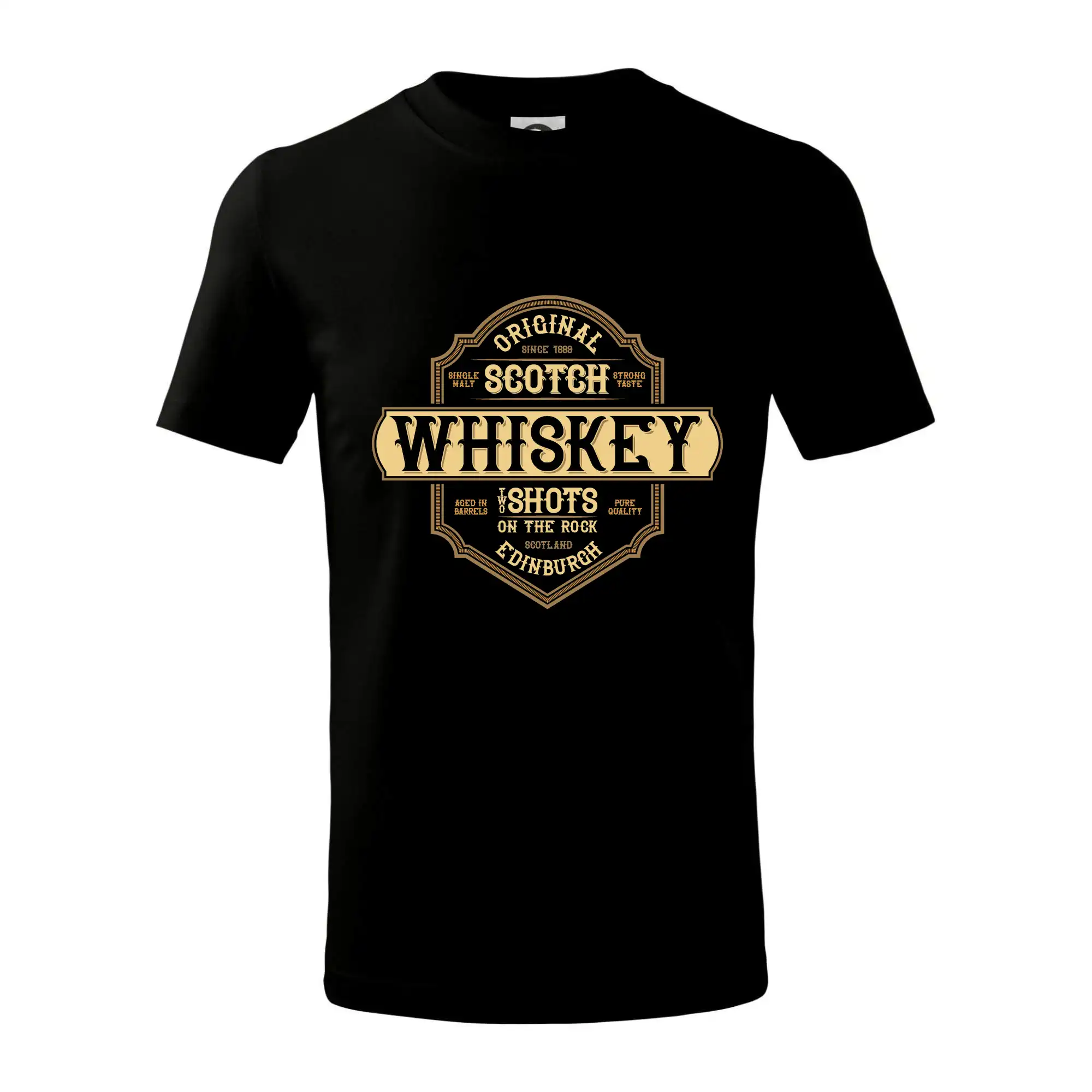 Vtipná tričká s motívmi pitie - ostatné - Original whiskey etiket - Tričko detské bavlnené
