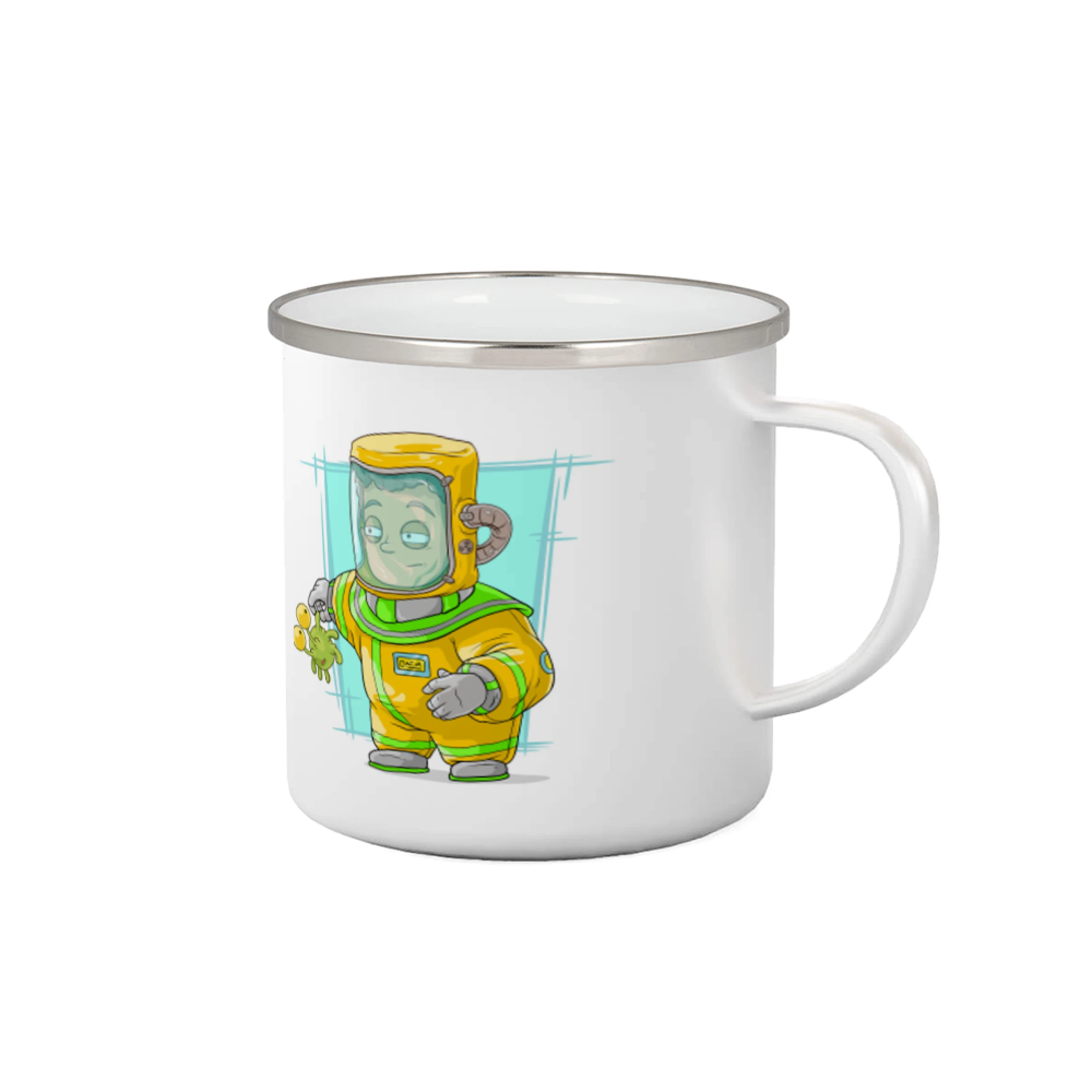 Vesmirne tričká - Vesmírny vojak zelený - Plecháčik