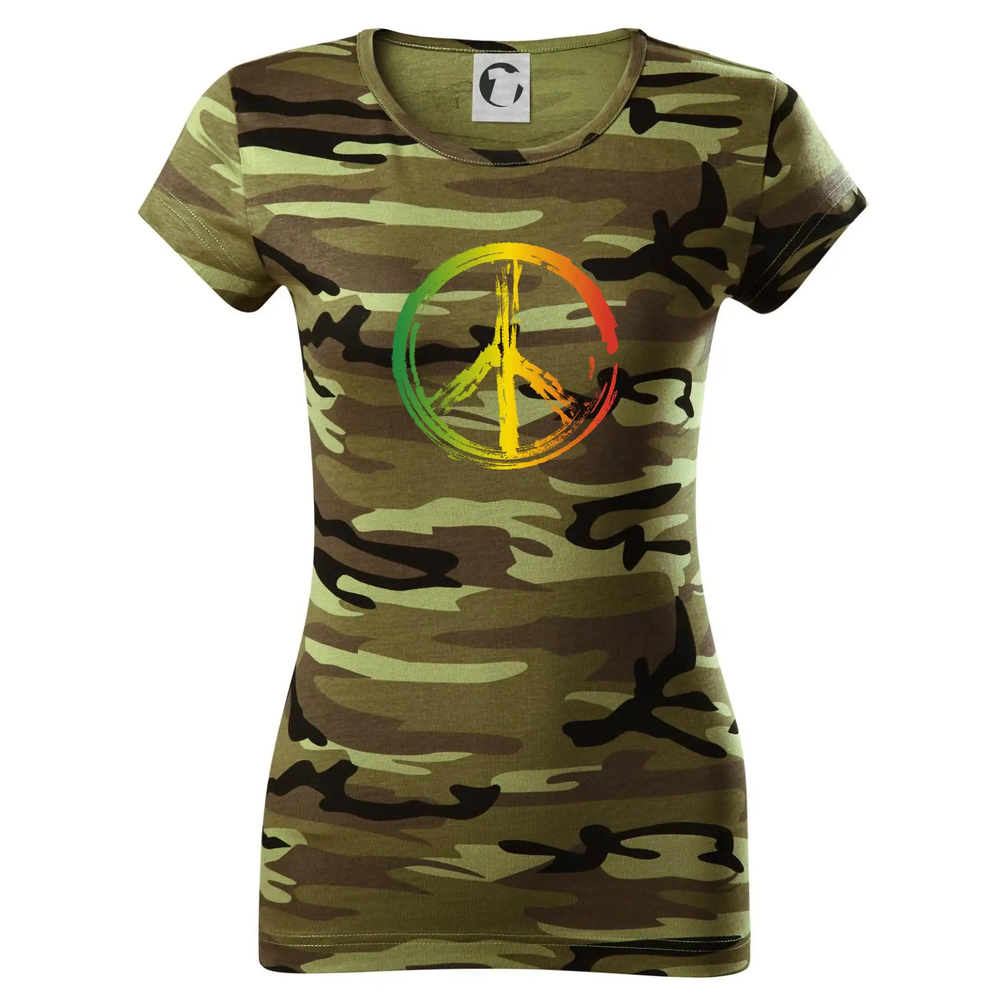 Peace symbol paint