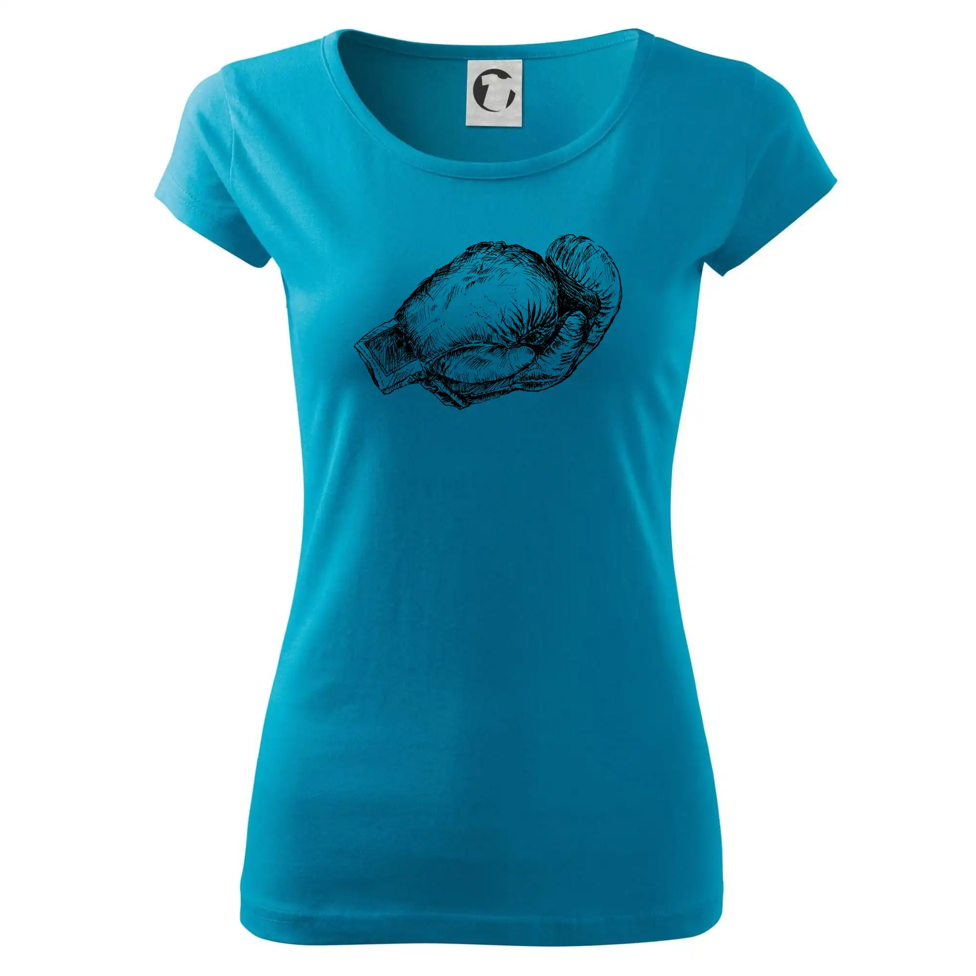 Rukavice kreslené na šířku