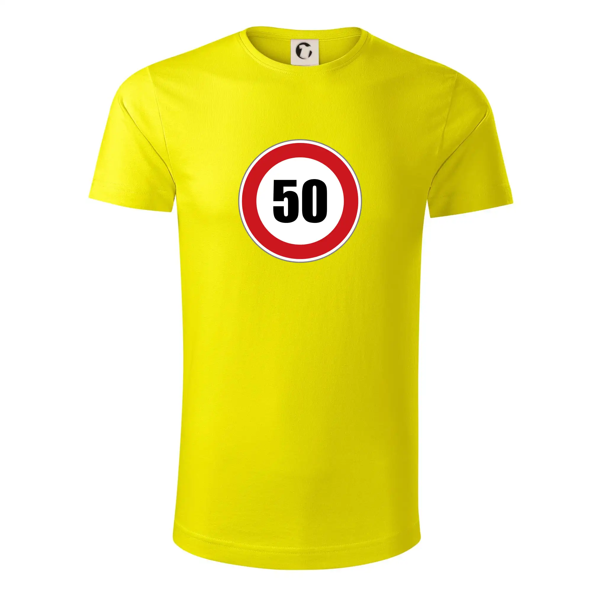 Dopravní značka - omezení rychlosti 50