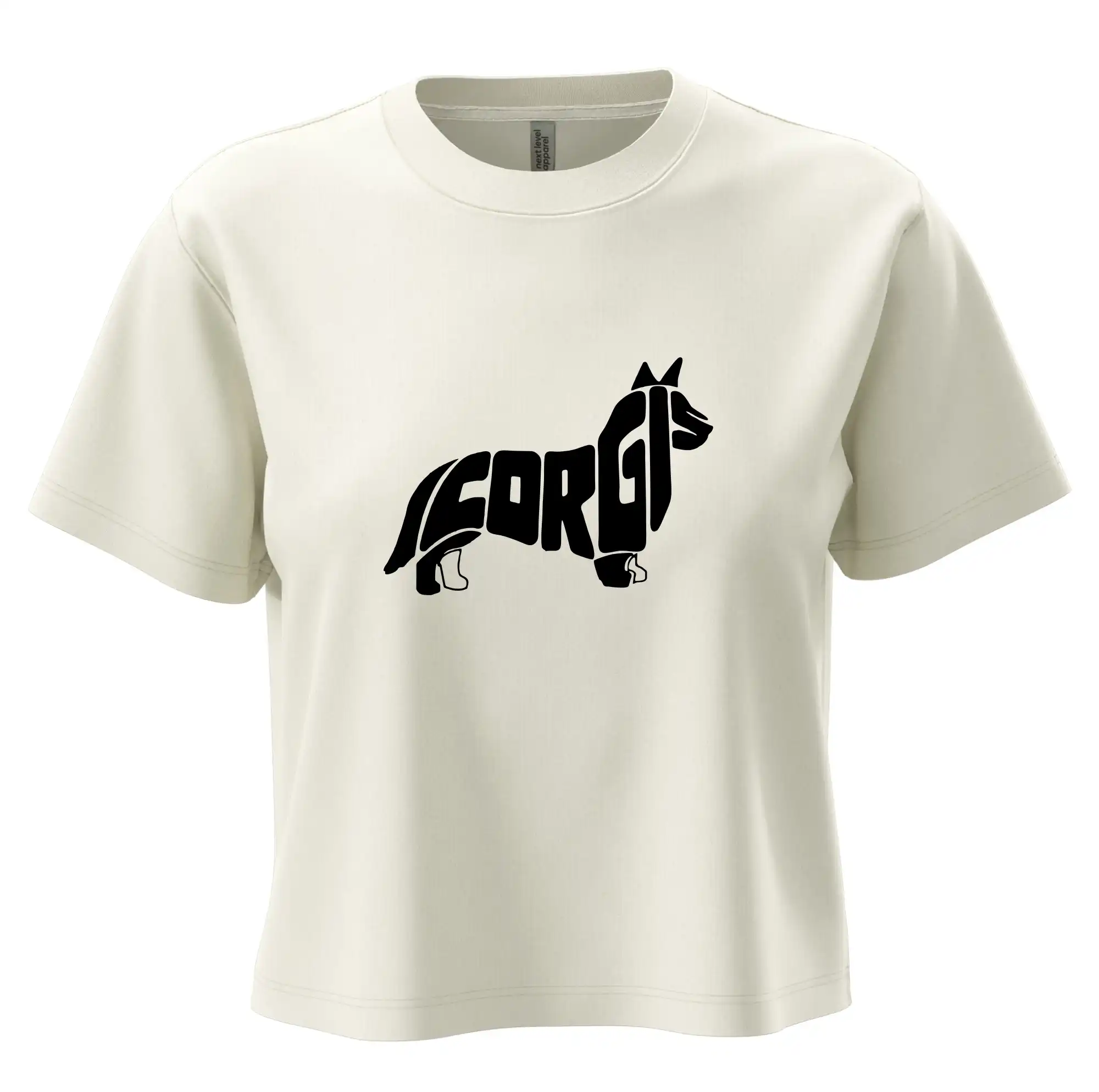 Corgi - nápis v těle