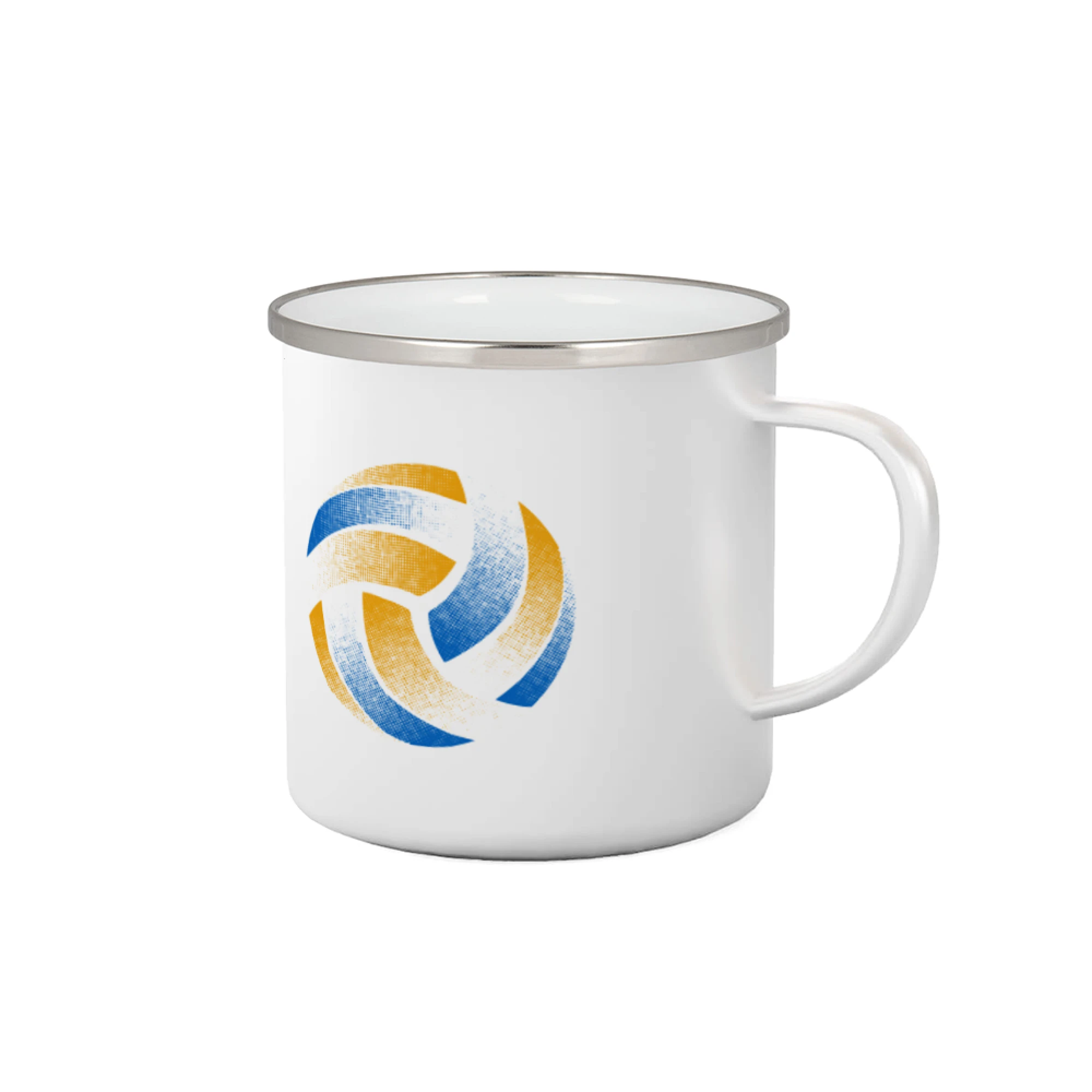 Volejbalový míč rastr barevný