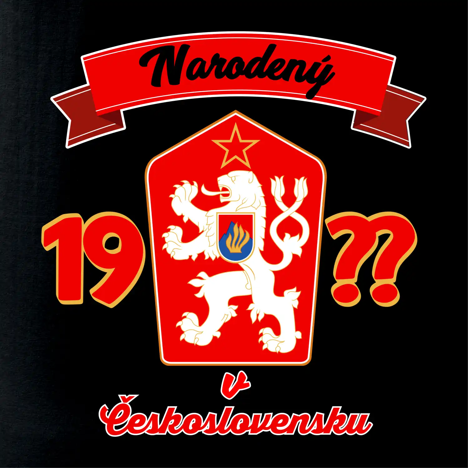 Československo - Narodený - Vlastný ročník