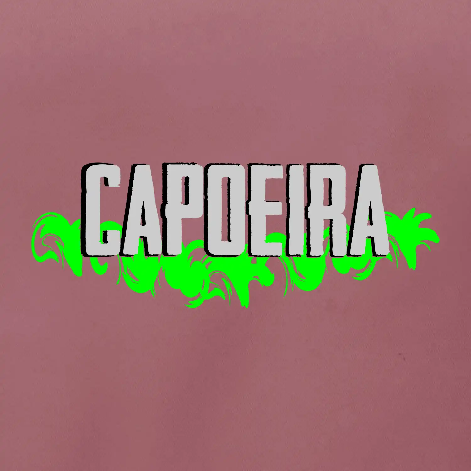 Capoeira nápis - zelený