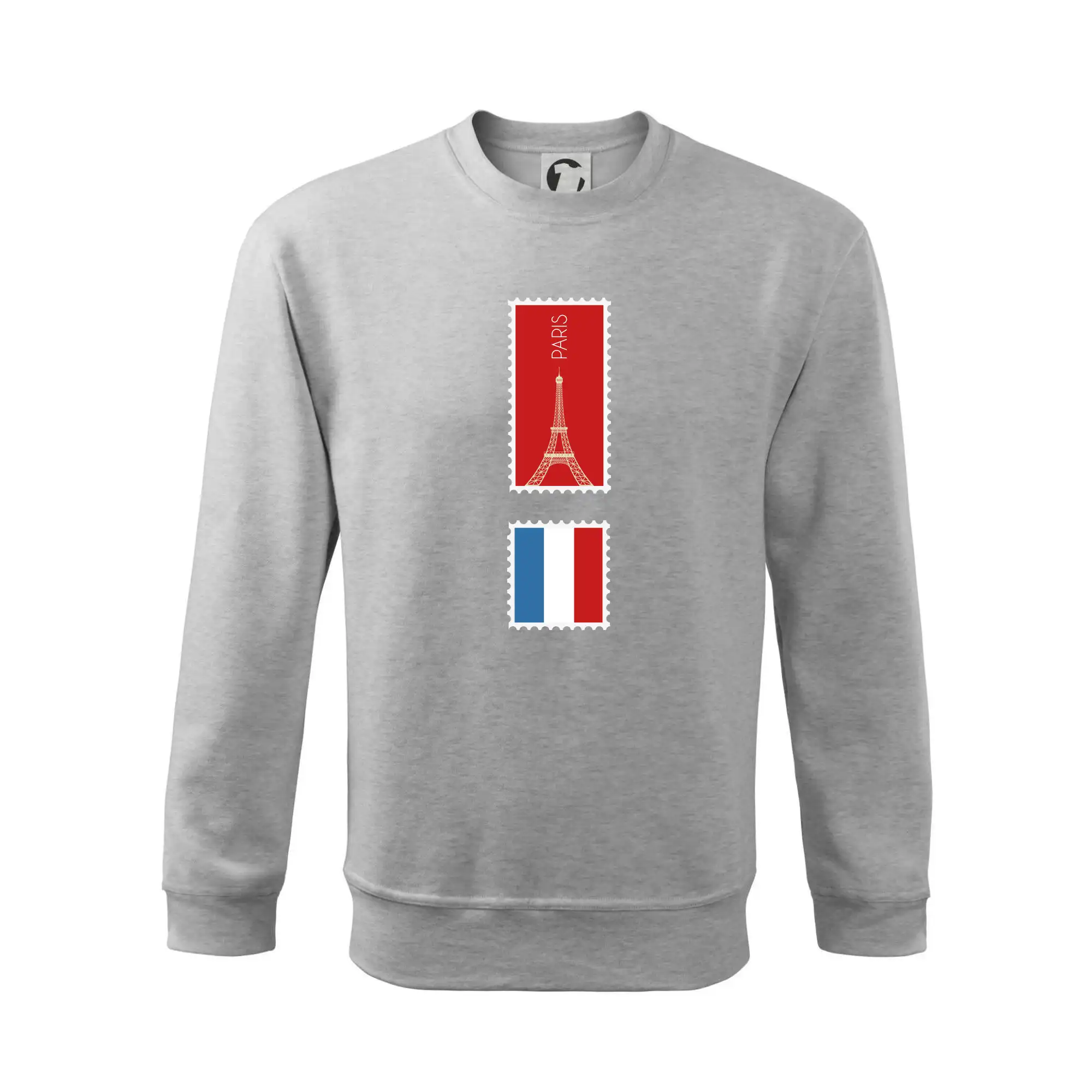 Paříž známka barevná