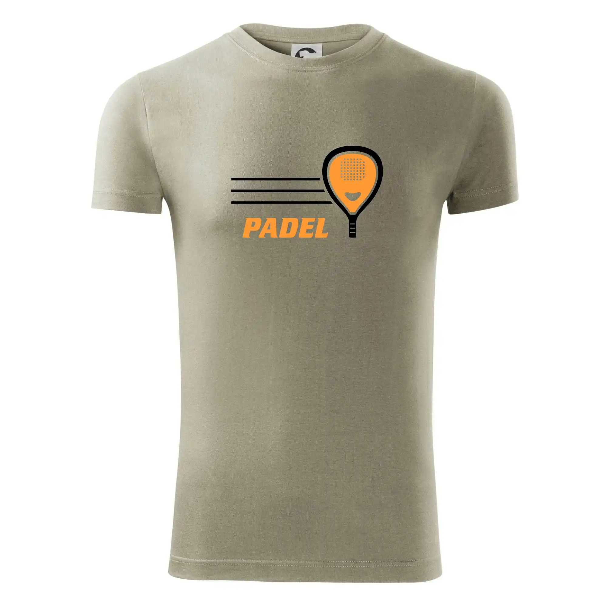 Padel - oranžová raketa