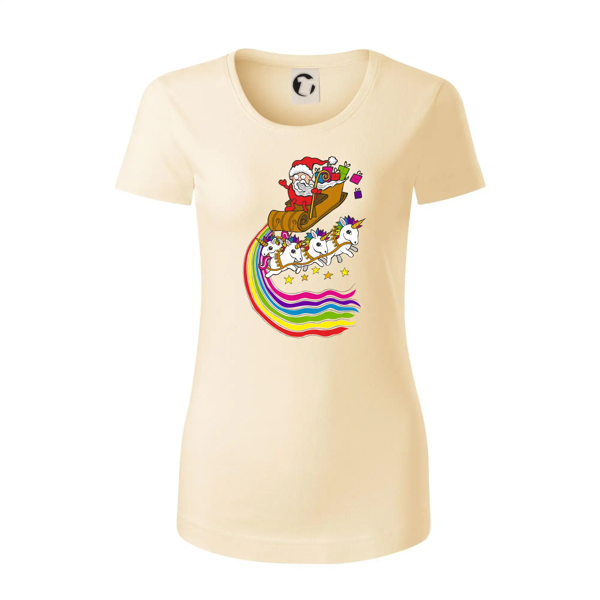 Santa a jednorožci (Pecka design)