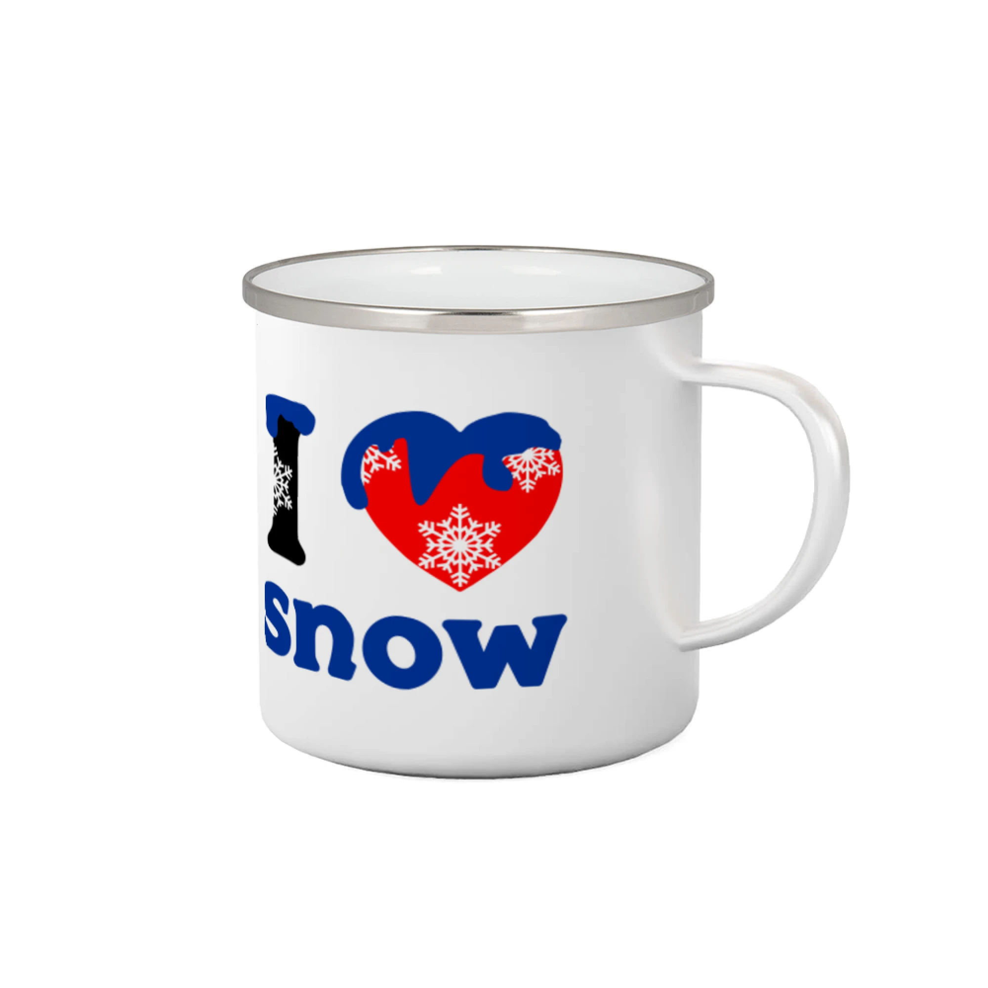 Lyže a Snowboard - I love snow - Plecháčik