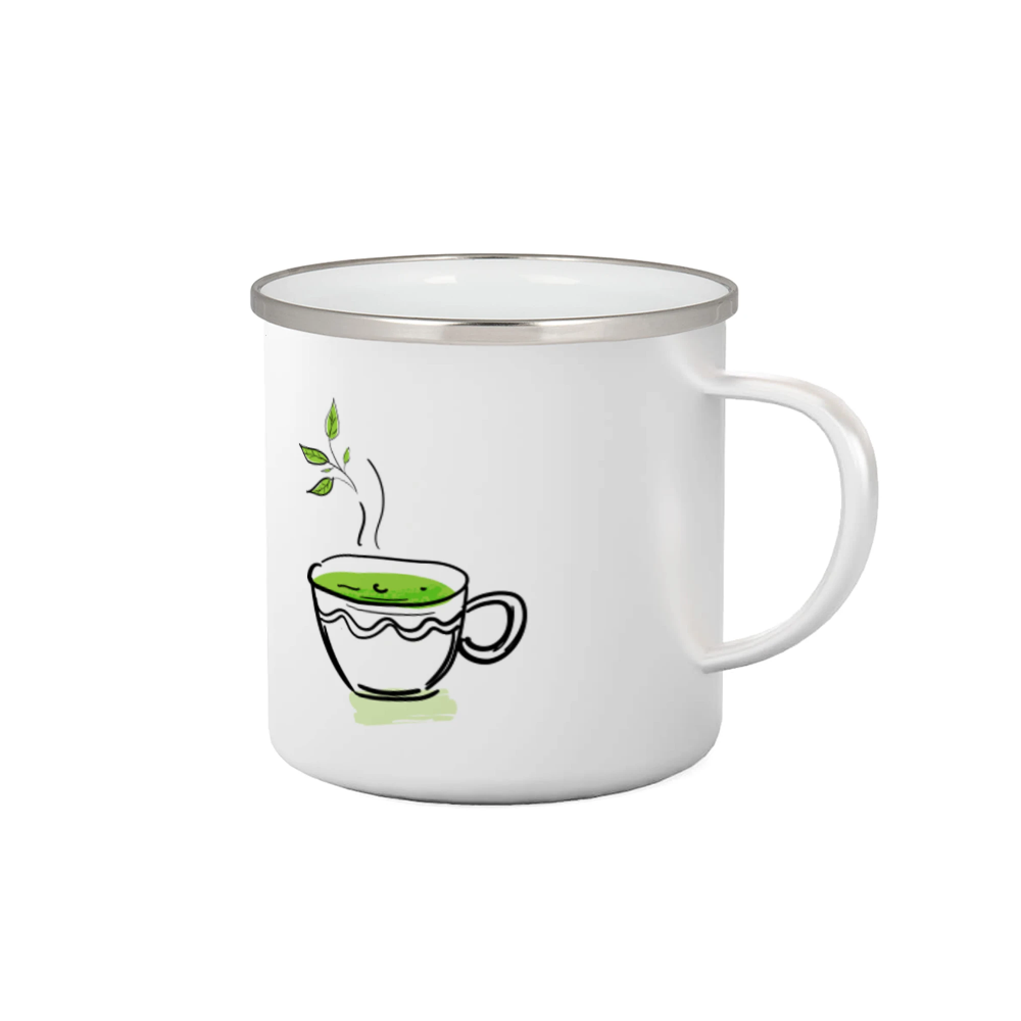 Vtipná tričká s motívmi pitie - ostatné - Hot matcha - Plecháčik