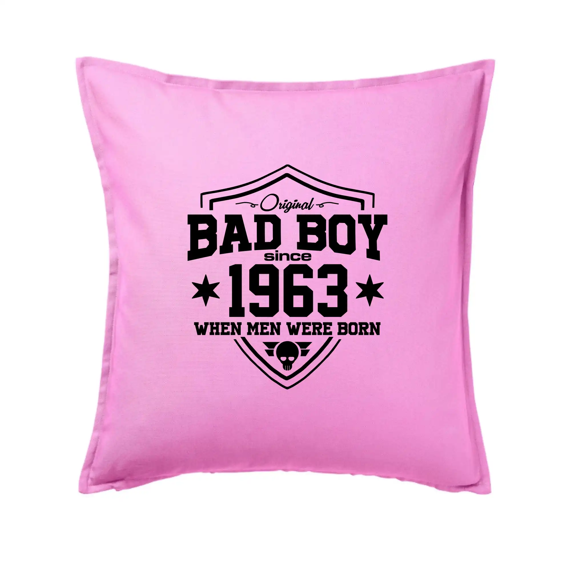 Tričká k narodeninám - Bad boy since 1963 - Vankúš 50x50