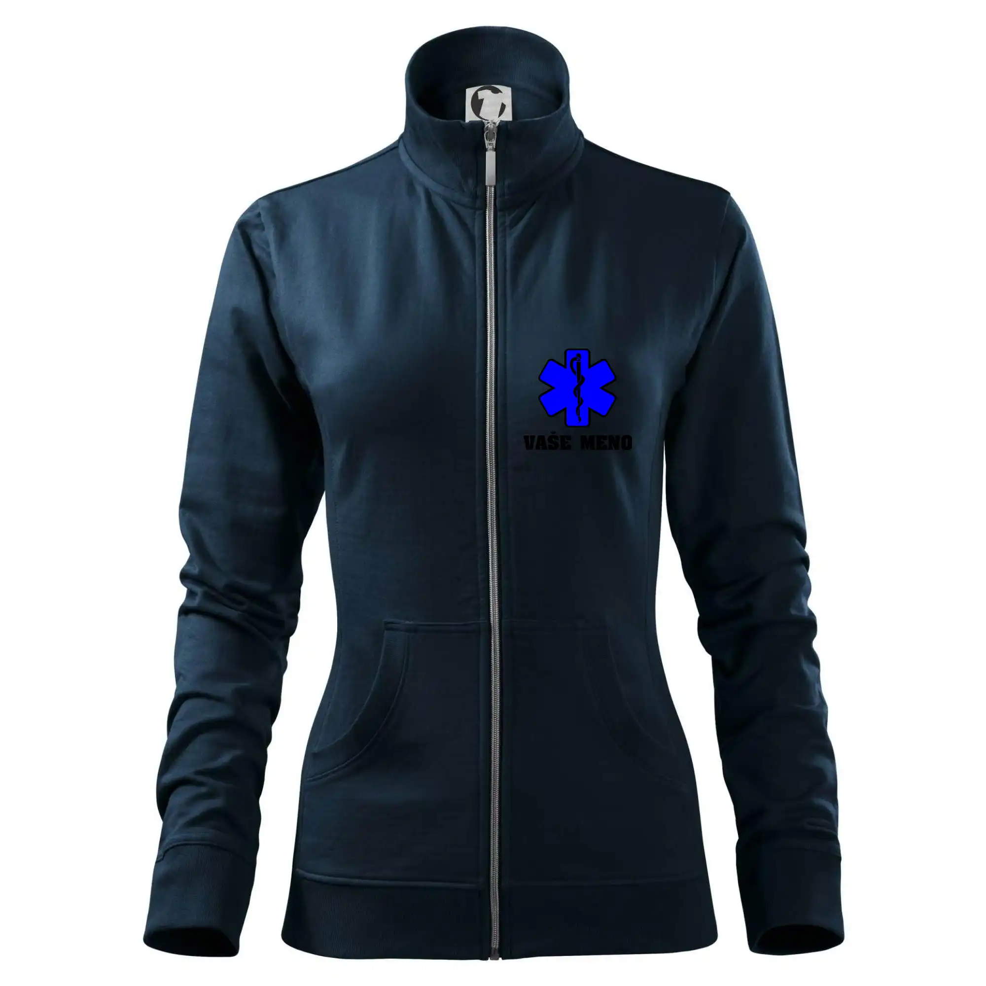 Originálne tričká pre hasičov - Rescue - Vaše meno - Mikina dámska Viva bez kapucne