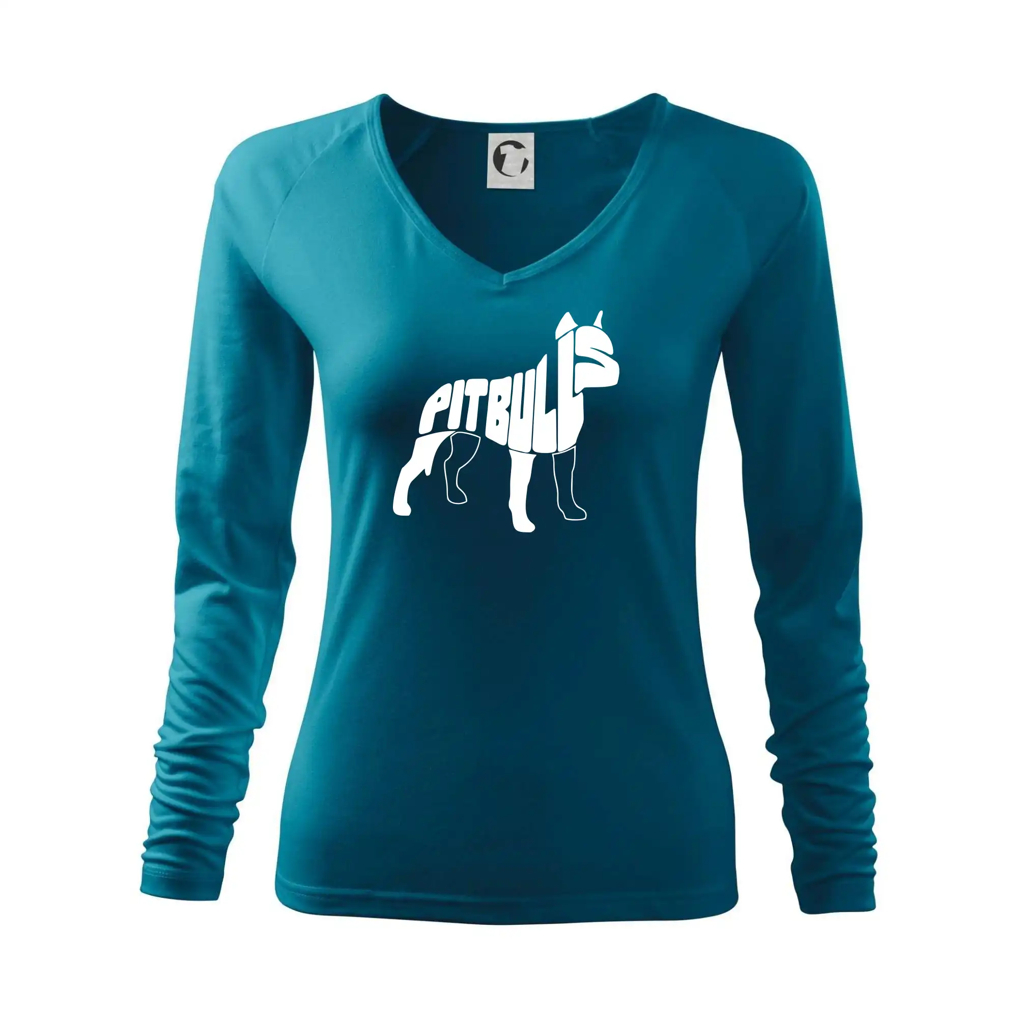 Ostatné psie plemená - Pit Bull Teriér - Tričko dámske Elegance