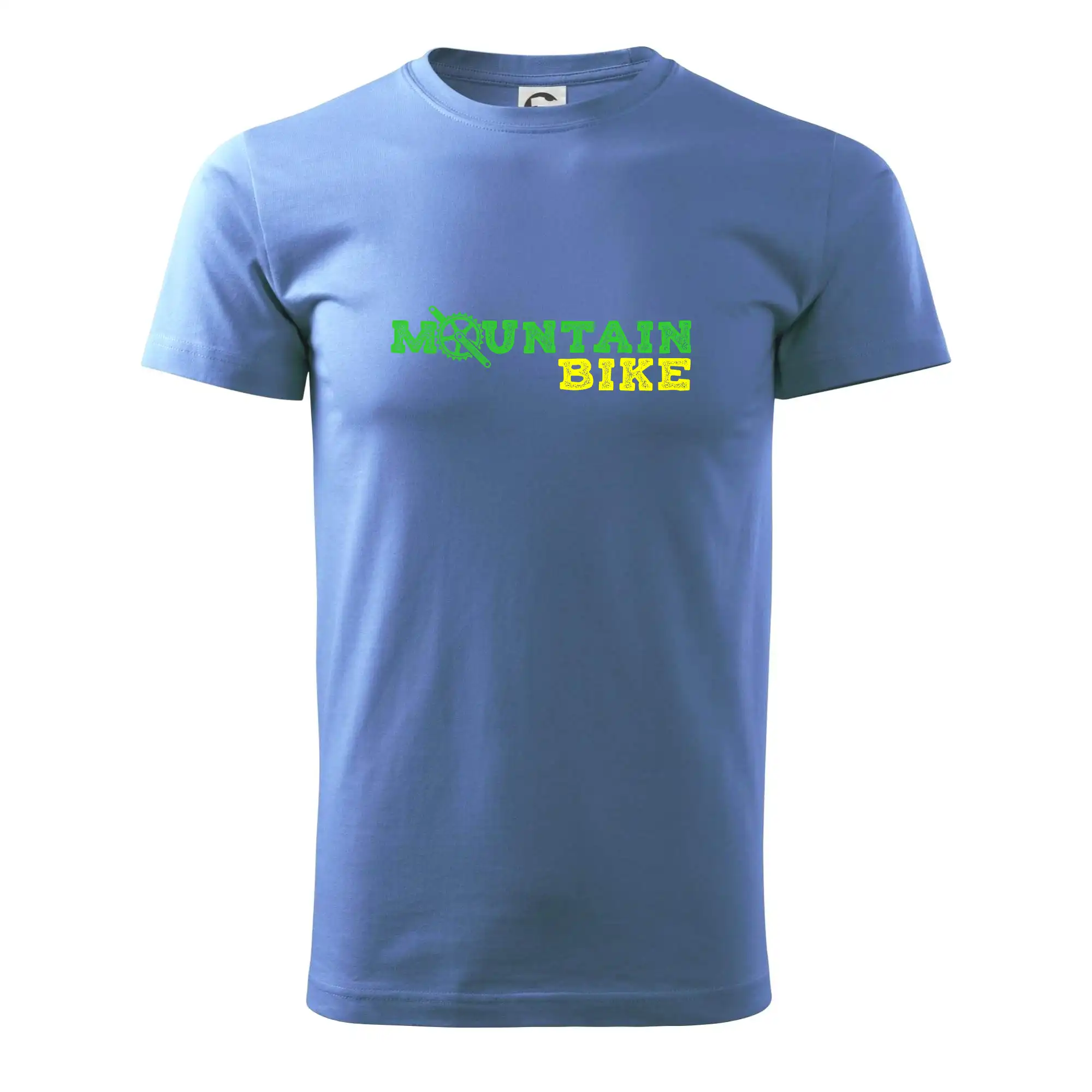 Tričko ako darček pre cyklistu - Mountain Bike nápis - Pánske tričko nižšej gramáže