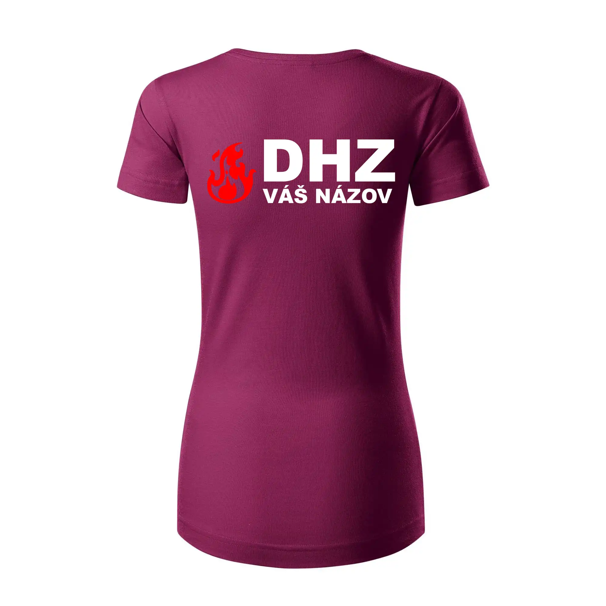 DHZ (oheň, firesport, názov sboru - vlastný nápis)