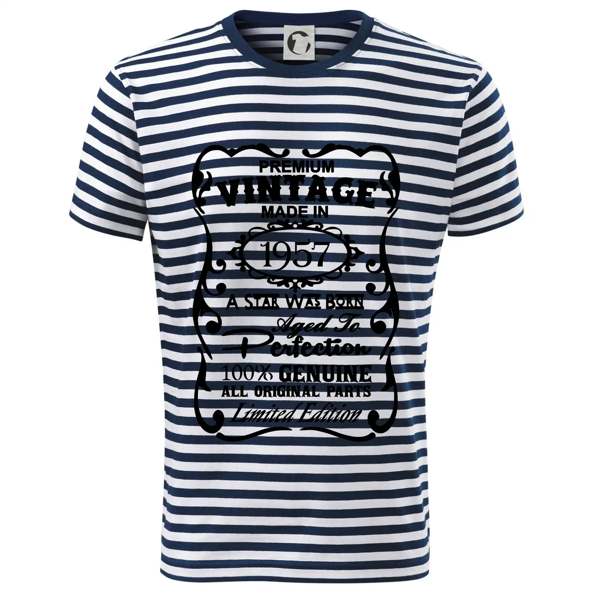 Trička s ročníkom 1957 - Vintage Etiketa - 1957 - Dětské triko na vodu