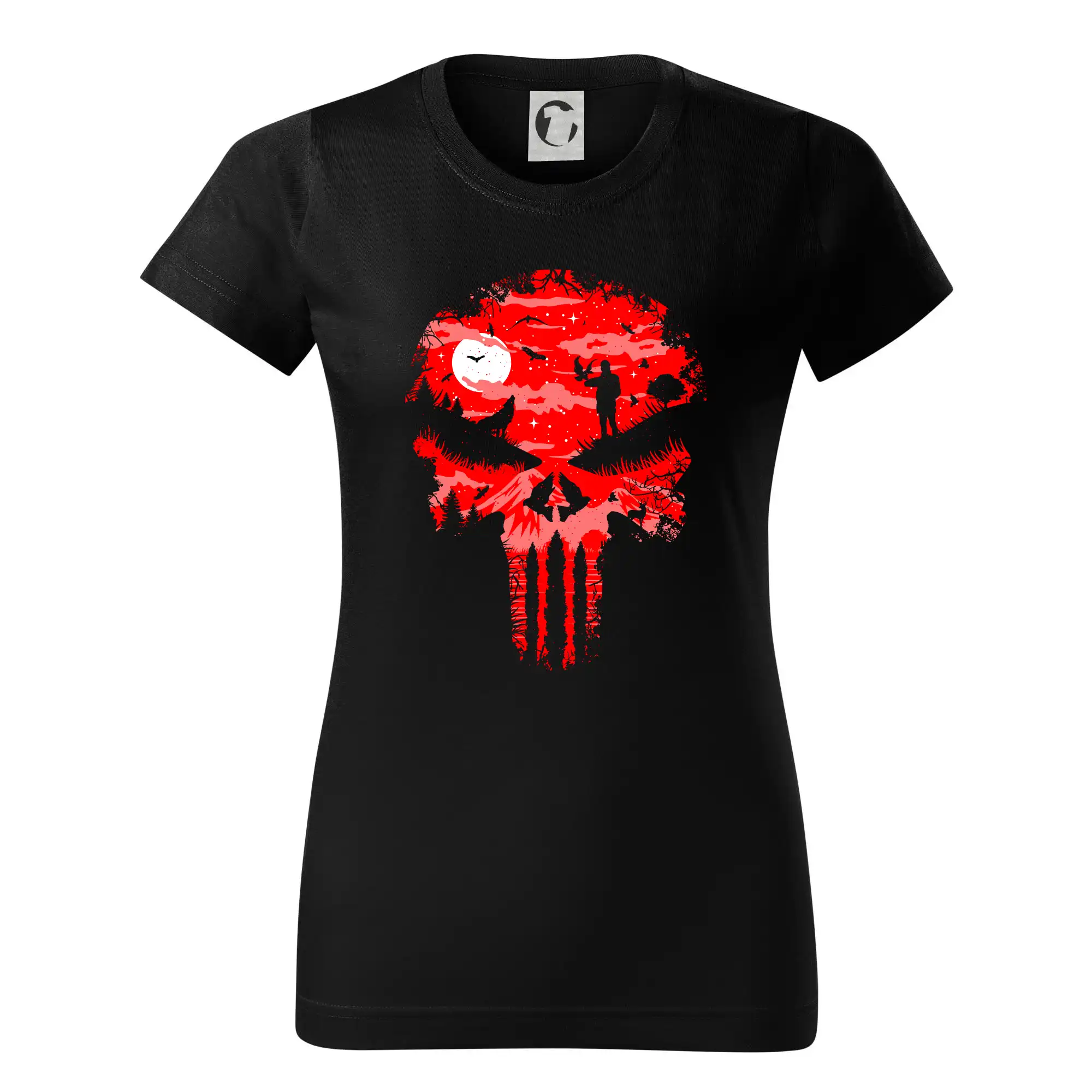 Grafické tričká - Stand And Bleed - Dámske tričko basic - ľahko voľnejšie a dlhšie