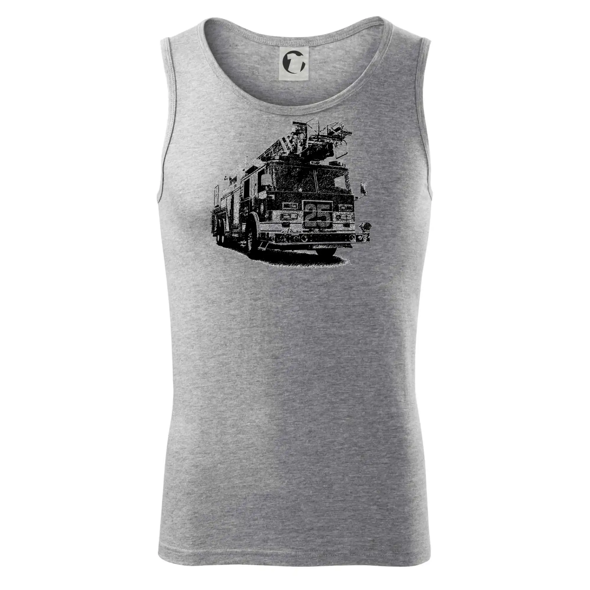 Originálne tričká pre hasičov - Hasičské auto 25 - Tielko pánske Core