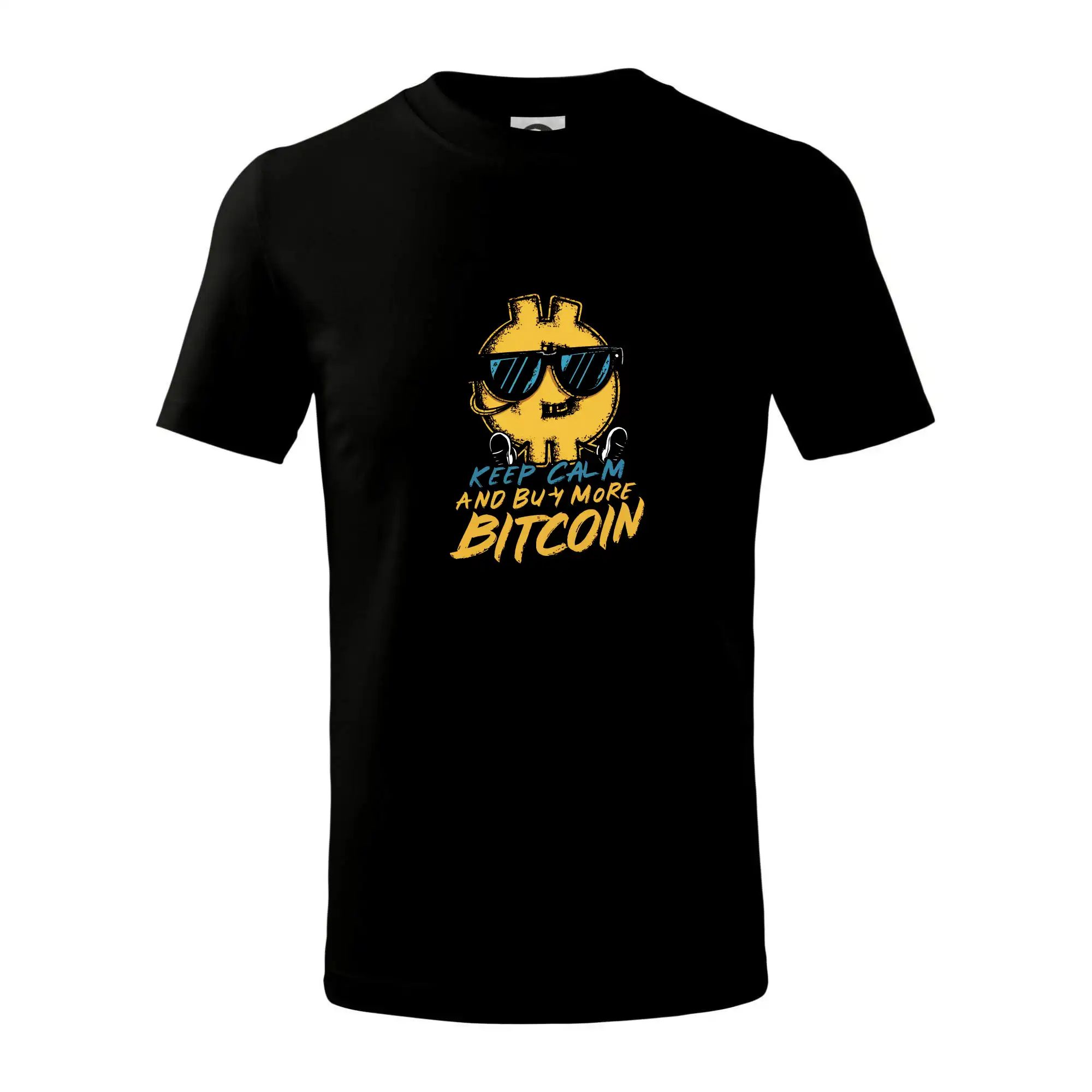 Keep calm and buy more bitcoin - Tričko detské bavlnené
