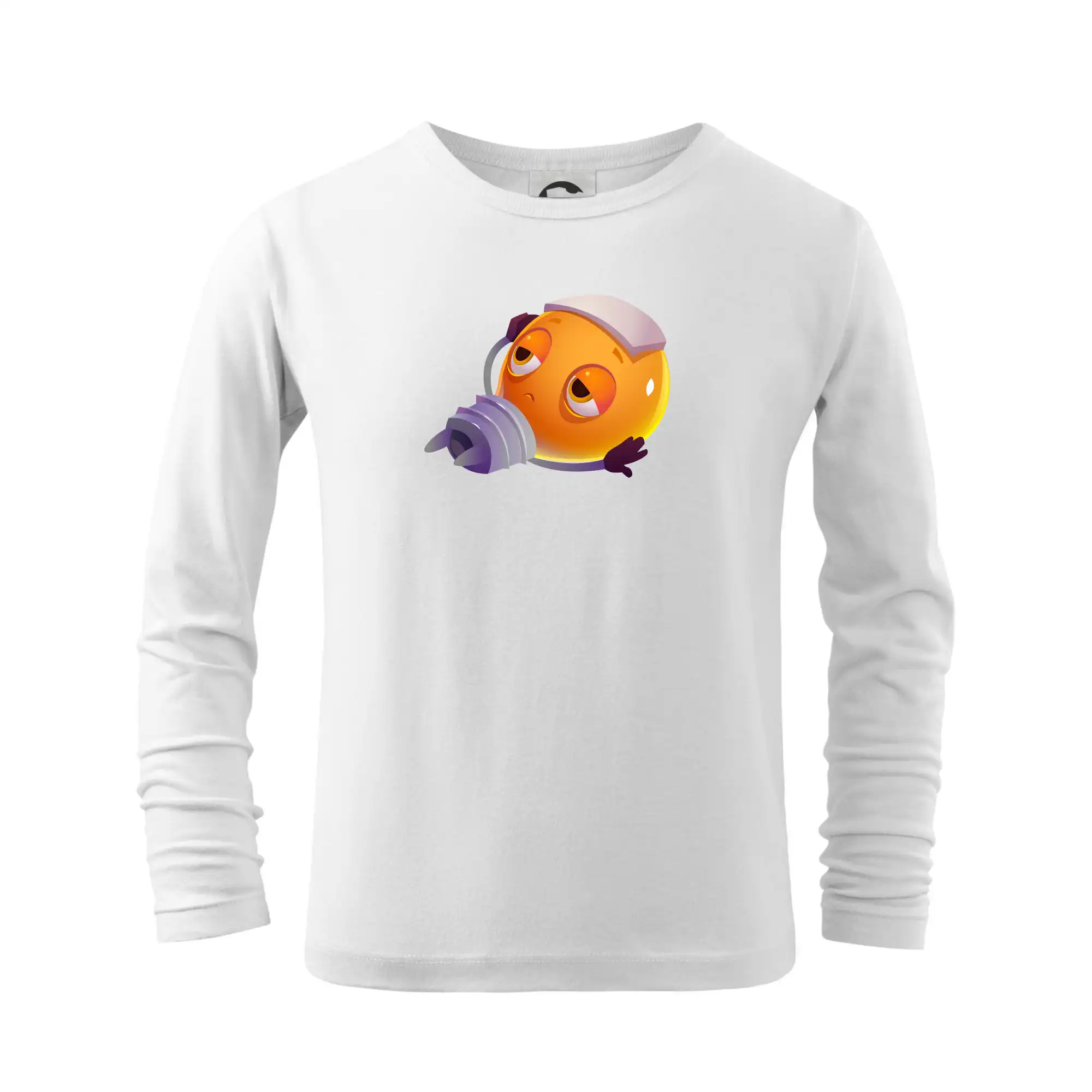 Tričká s motívom kníh pre milovníkov čítania a vône papiera - Žiarovka číta knihu - Tričko detské Long Sleeve